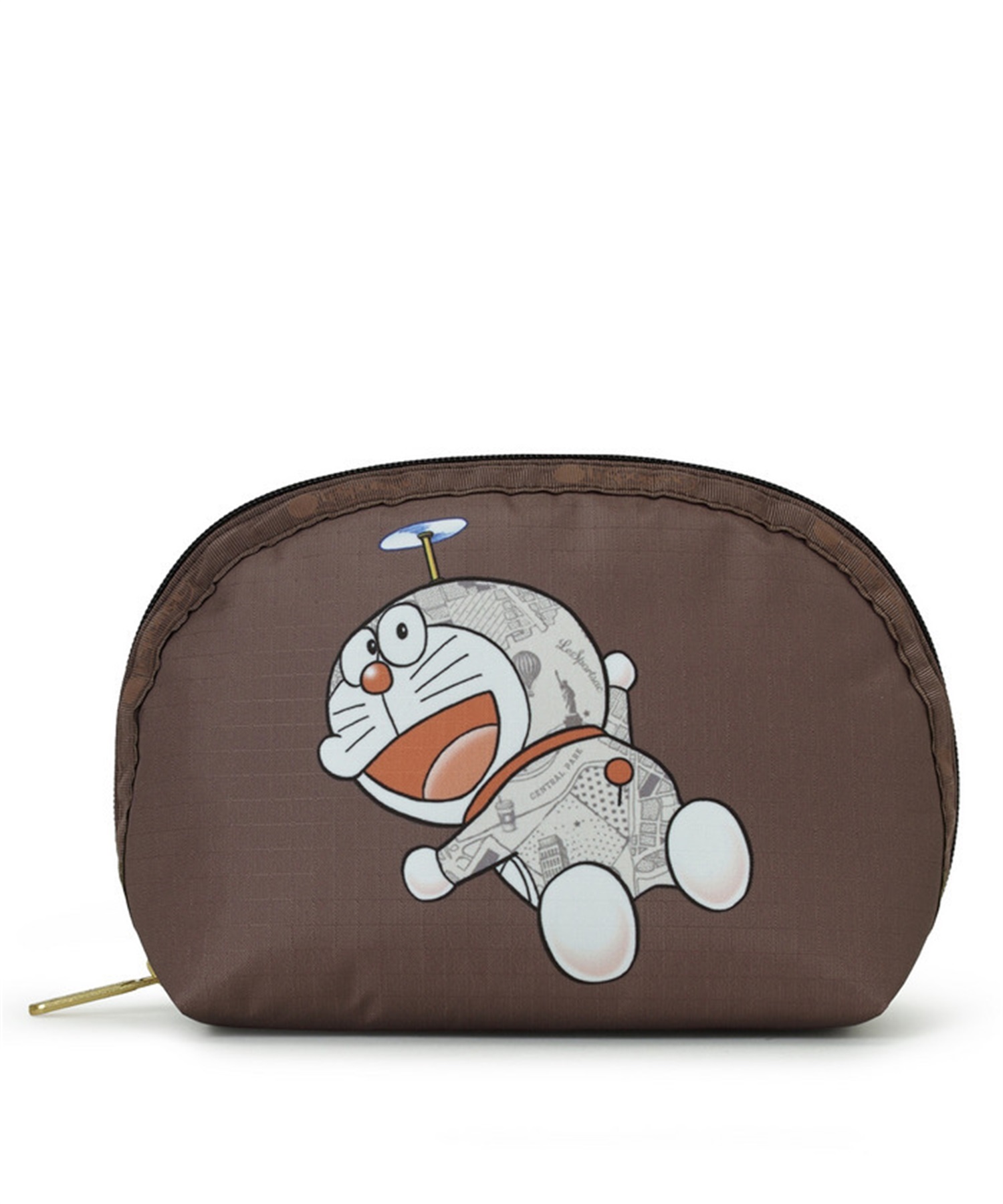 [訂購] [日本直送] 💙 LeSportsac「DORAEMON MEDIUM DOME COSMETIC」 📏 尺寸/內容：高約13cm｜闊約15cm｜厚約8cm {TF260812}