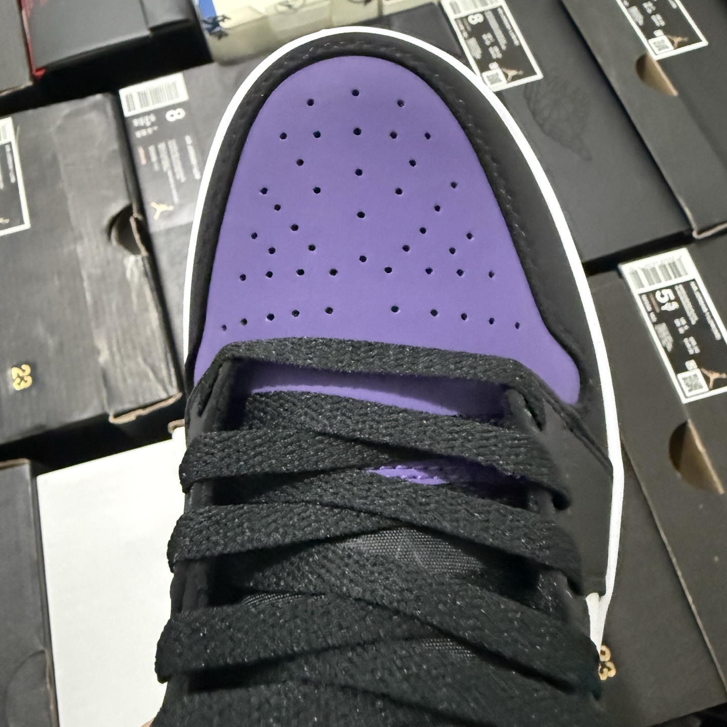 Nike Air Jordan 1 Low 'Court Purple' 553558-125
