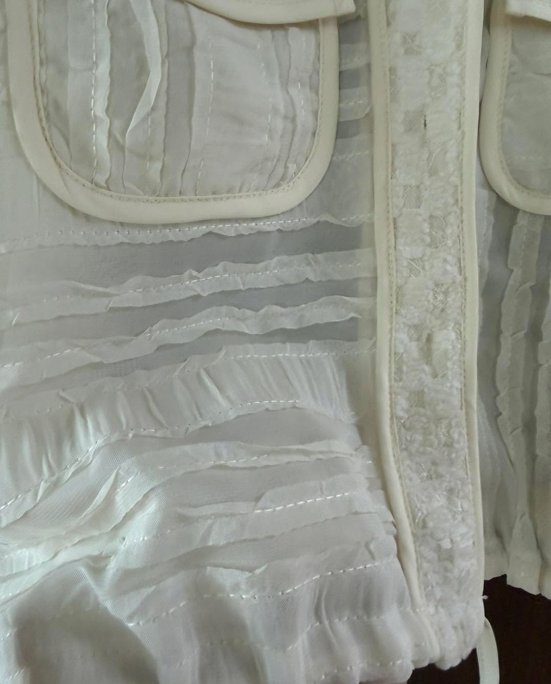 鏤空v領束腳恤衫外套