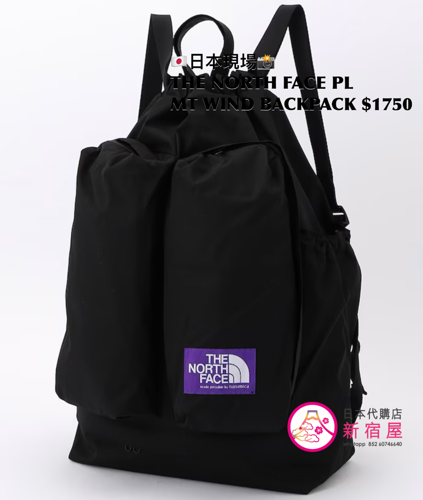 THE NORTH FACE PURPLE LABEL MOUNTAIN WIND BACKPACK 
