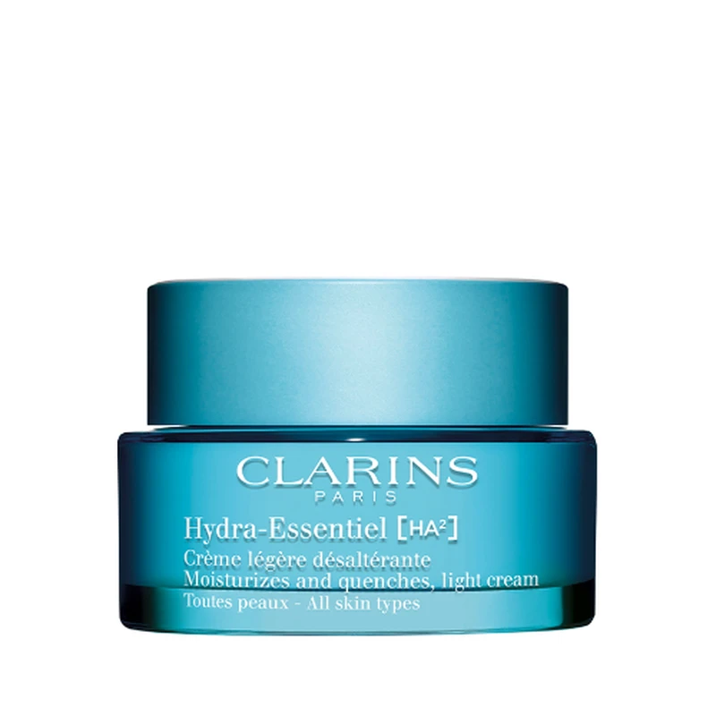 Clarins 嬌韻詩 水潤活肌日霜 50ml | 雙重玻尿酸保濕、有機生命之葉、長效鎖水去乾紋