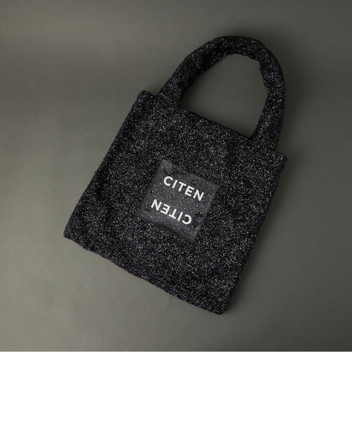 日本直送CITEN Sparkling Clear Logo Tote Bag