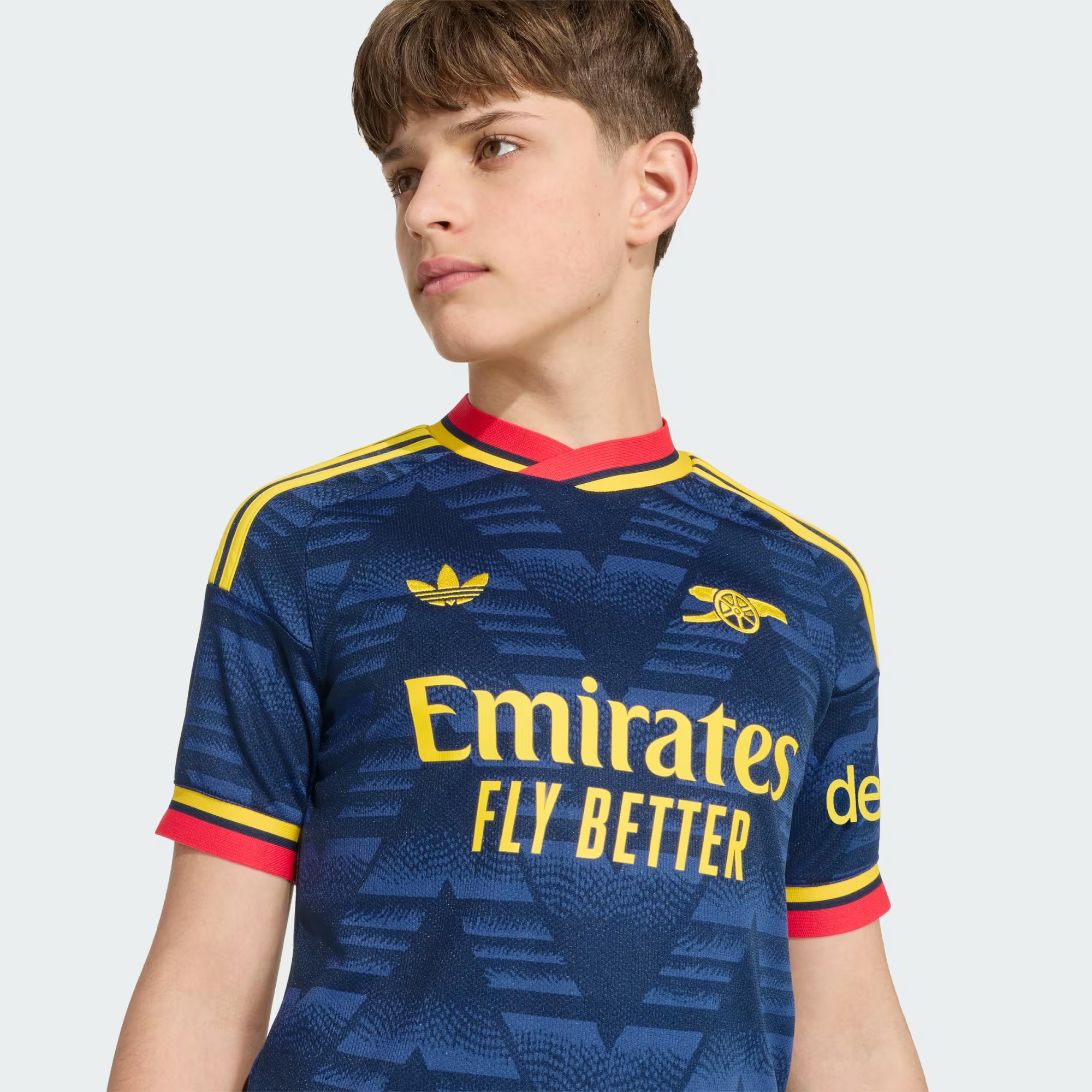 🍌重溫經典香蕉傳奇 Adidas Arsenal 阿仙奴 2026-27 作客童裝球衣 KB9963