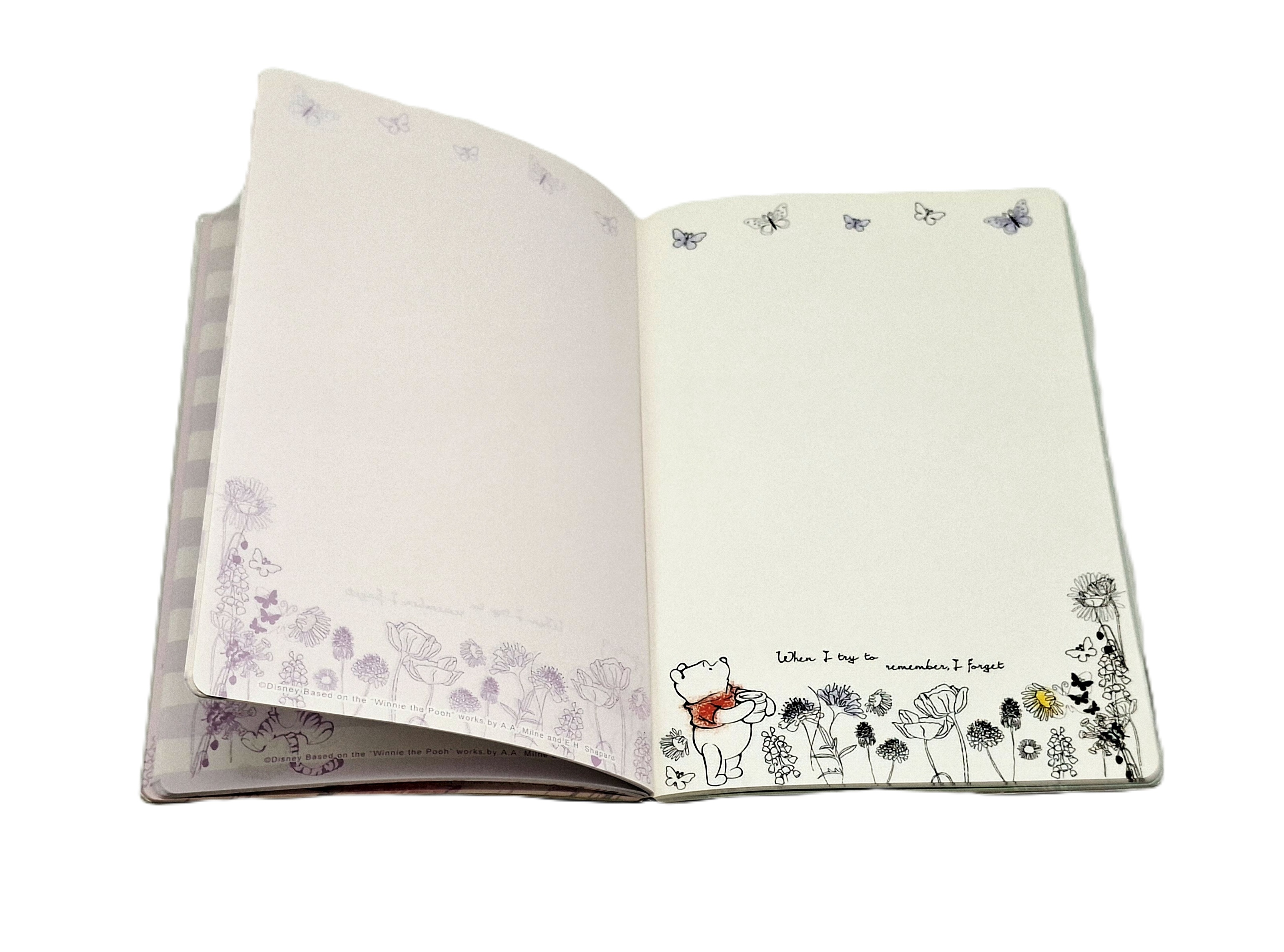 好可愛定頁筆記 Winnie the Pooh 維尼熊 (DPNA-333B)