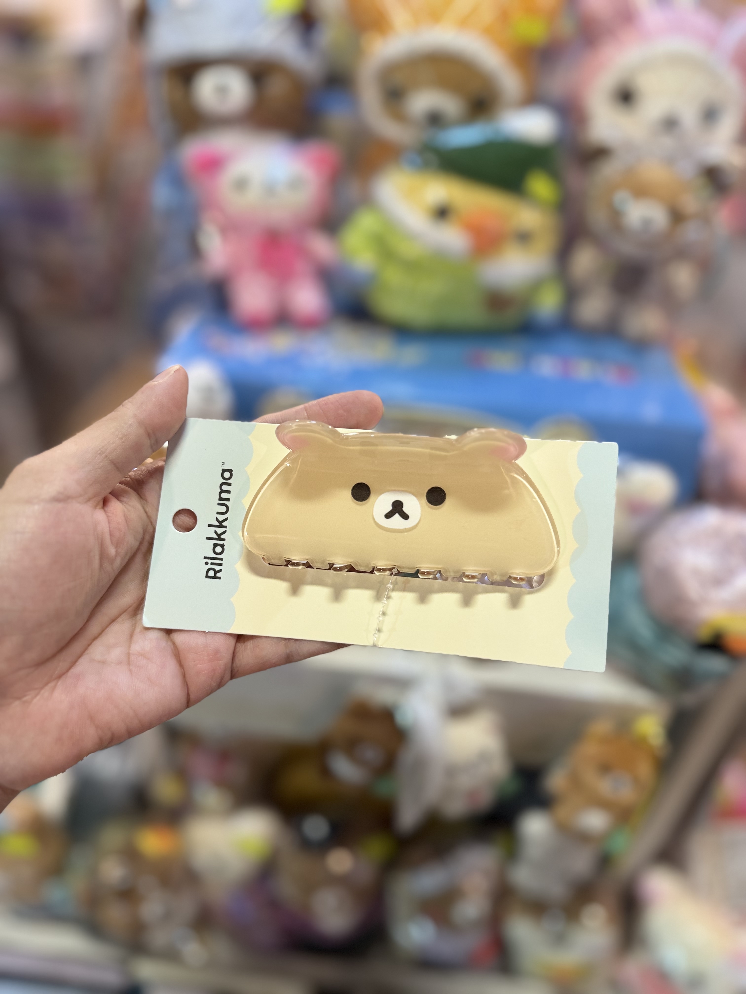 《現貨》全新韓國限定Rilakkuma 鯊魚髮夾