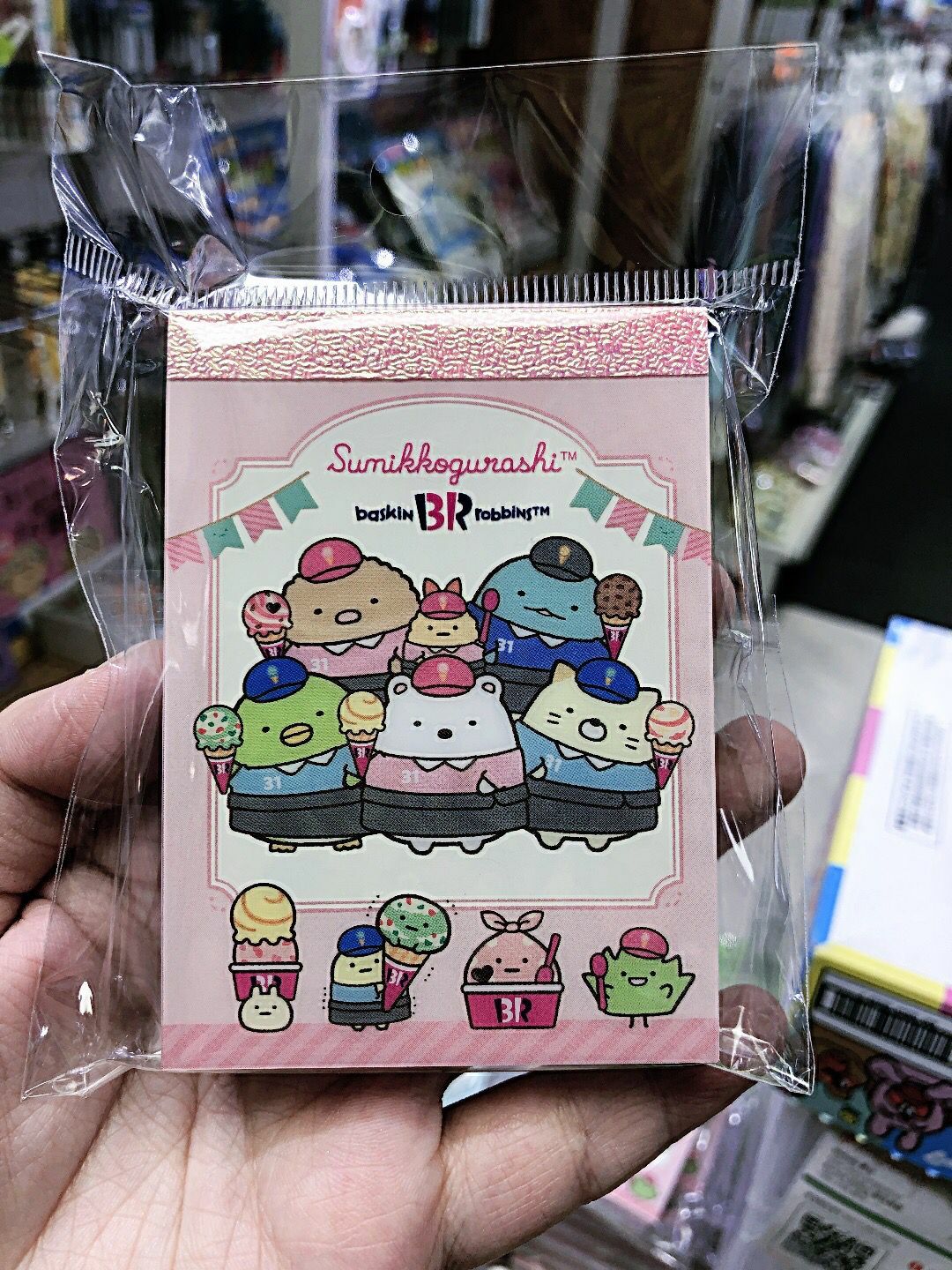 角落生物便利紙-雪糕系列 (款色隨機)