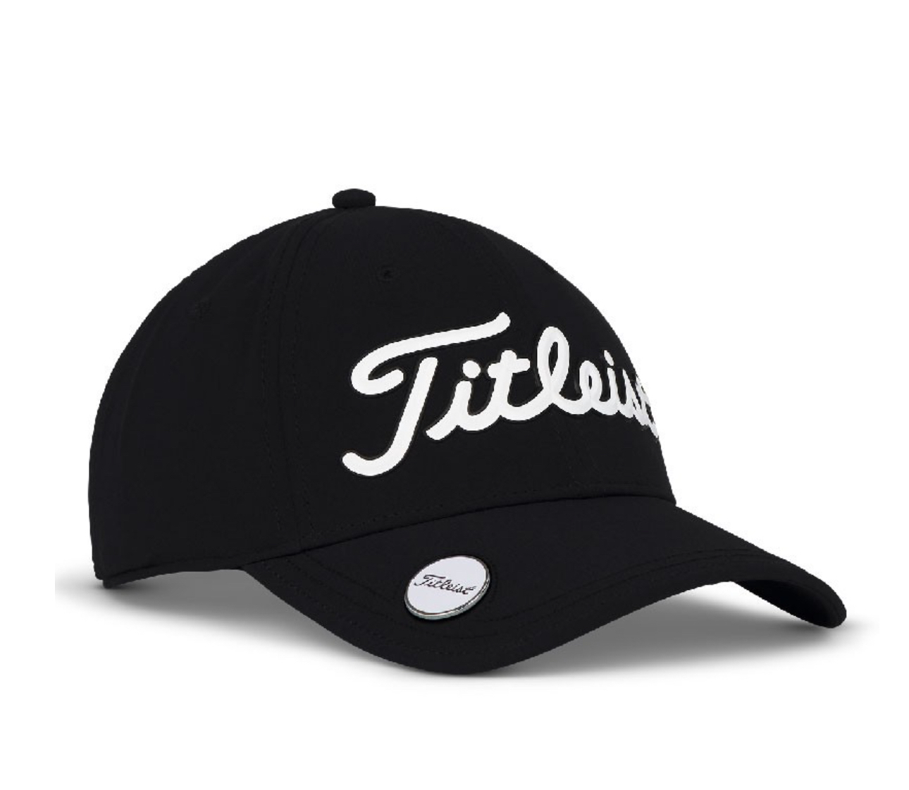 TITLEIST BALL MARKER CAP  功能性球標帽- 黑