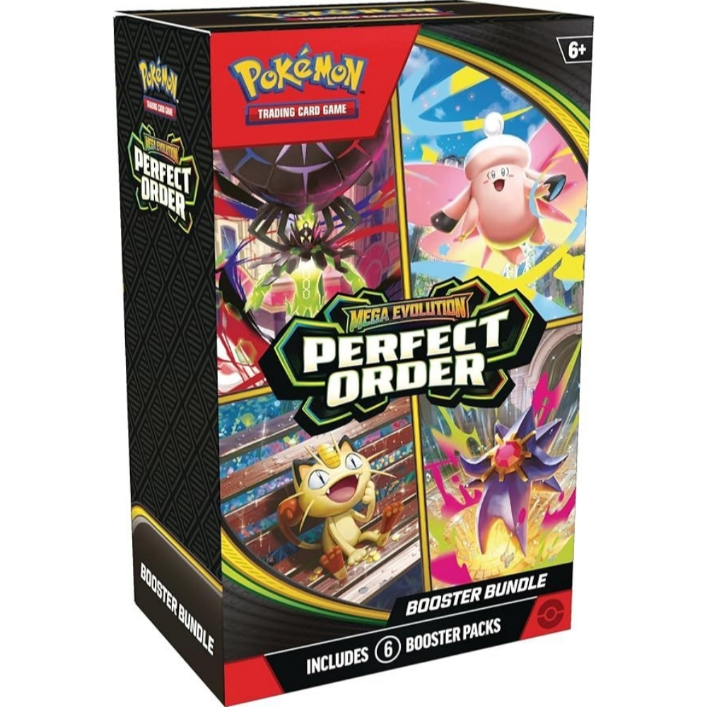 Pokemon寶可夢 - 美版 PTCG ME03 Mega Evolution Perfect Order 原盒 (擴充包 6包/盒) 