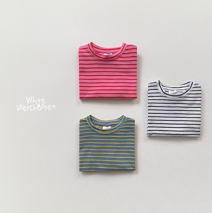 🇰🇷WhiteSketchBook tee 