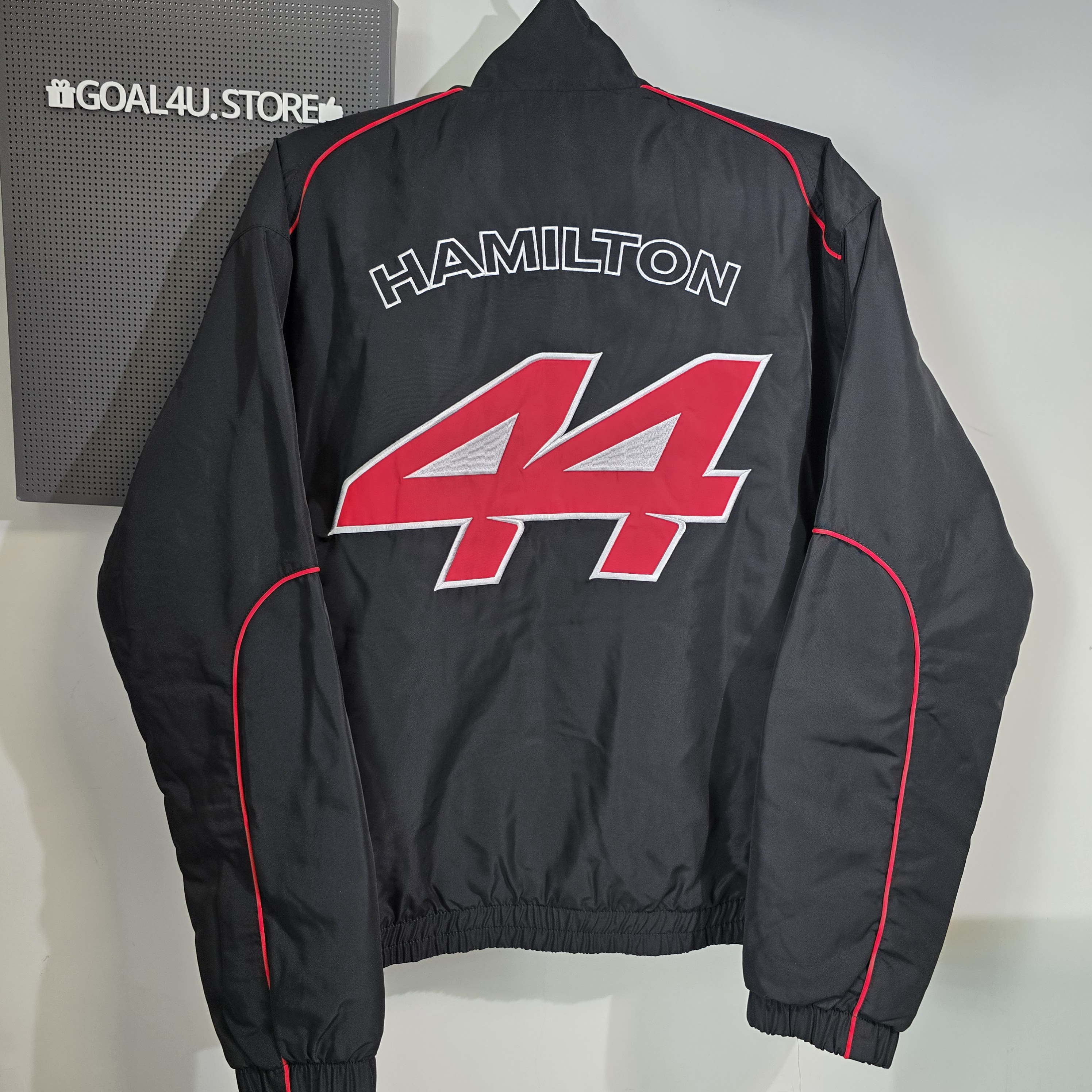 🏎️ 傳奇降臨 F1 Scuderia Ferrari 法拉利車隊咸美頓車手外套 701238269-LH