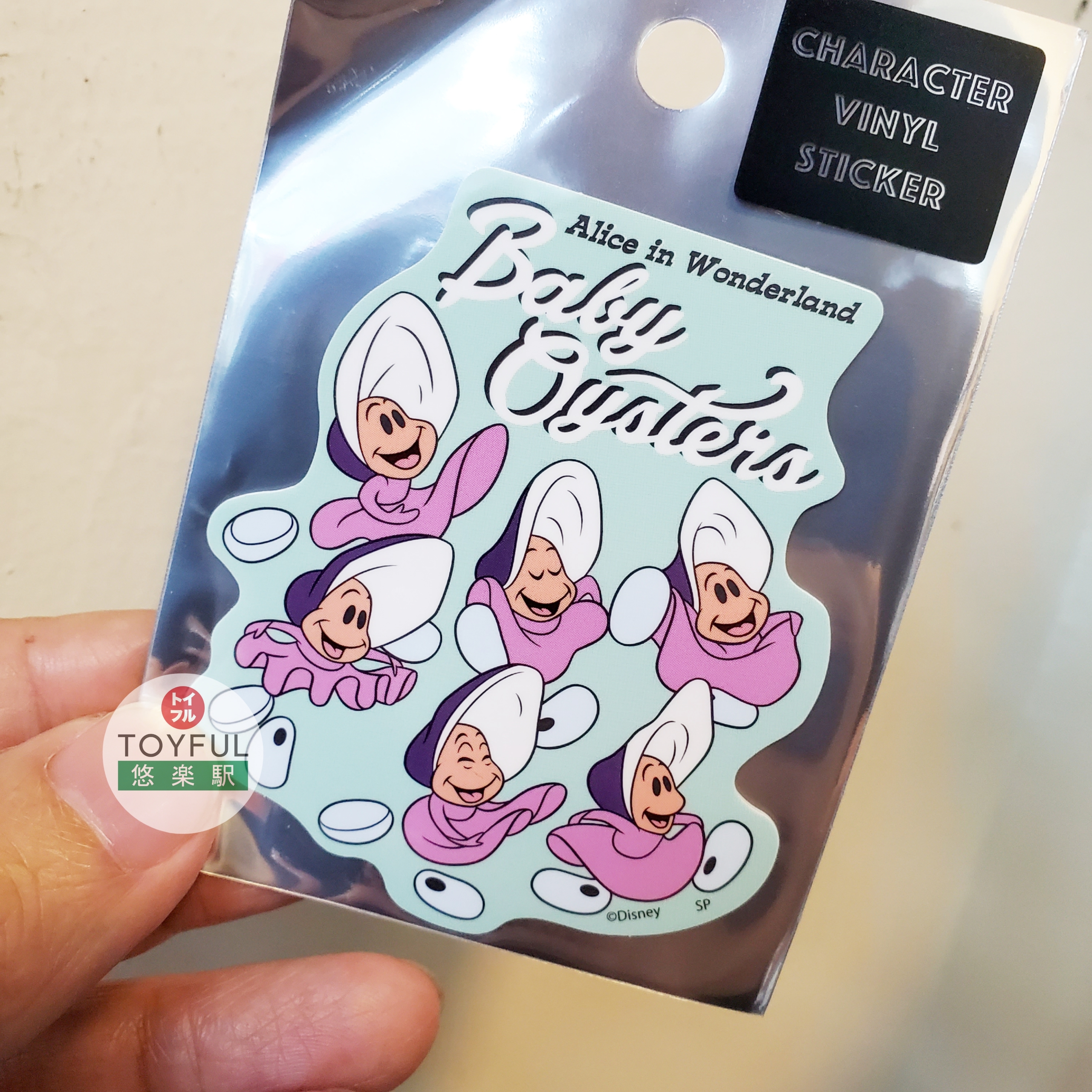 [現貨] [日本製] BABY OYSTERS｜ 防水貼紙 {TF2309045}