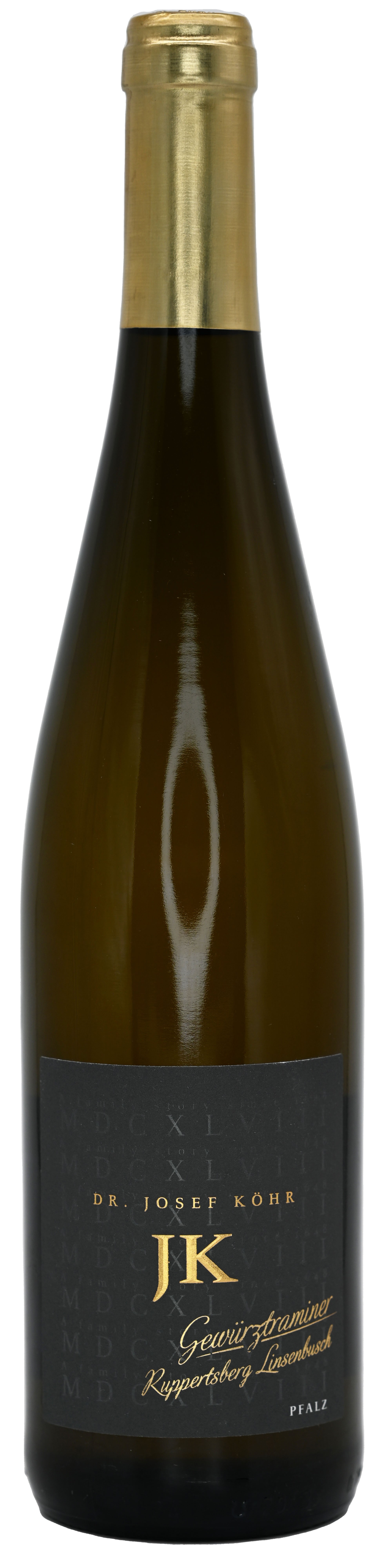 Dr Josef Kohr Ruppertsbreg Linsenbusher Gewurztraminer Spatlese Iieblich 2023