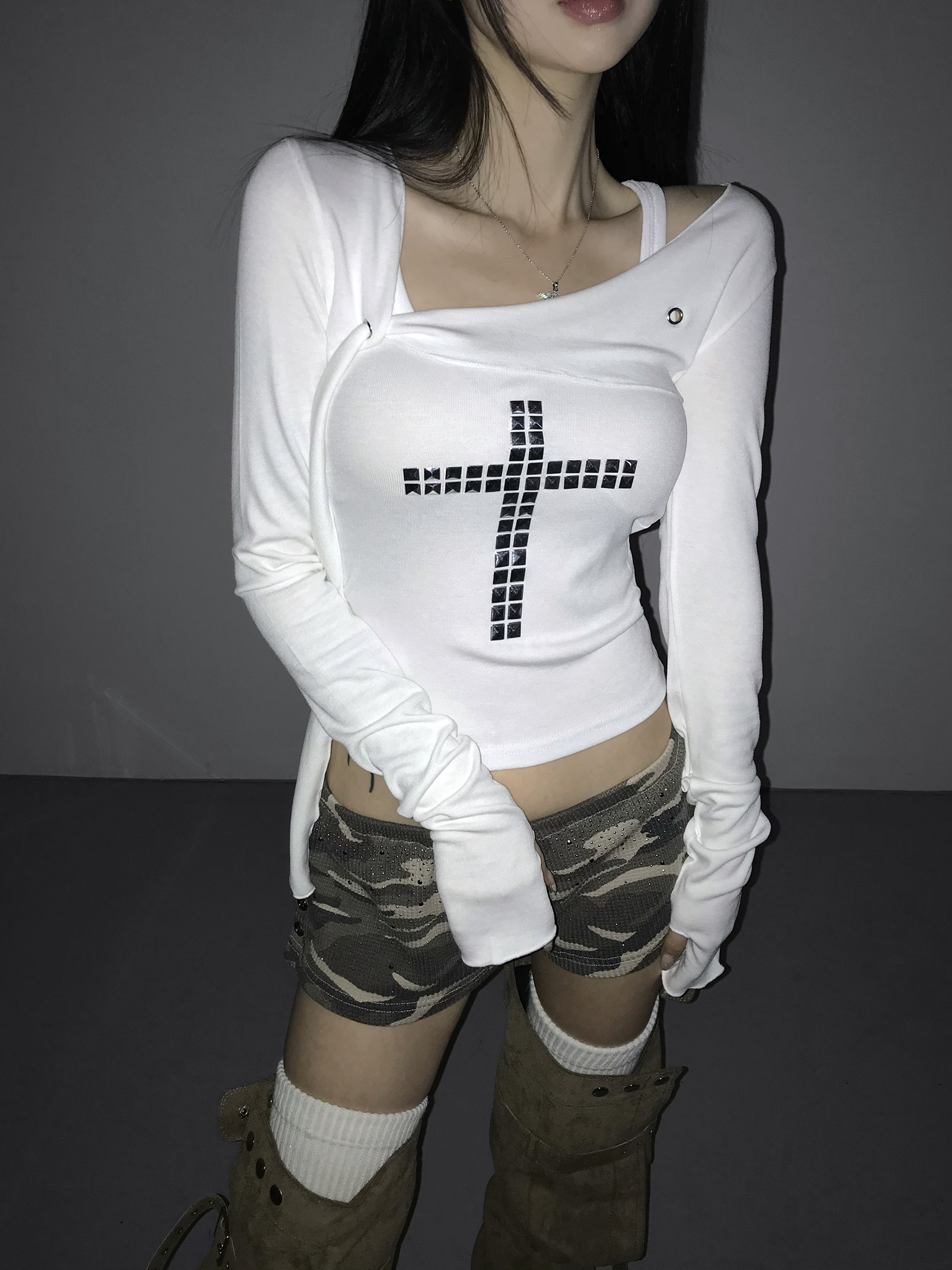 Cross Crop Sleeveless