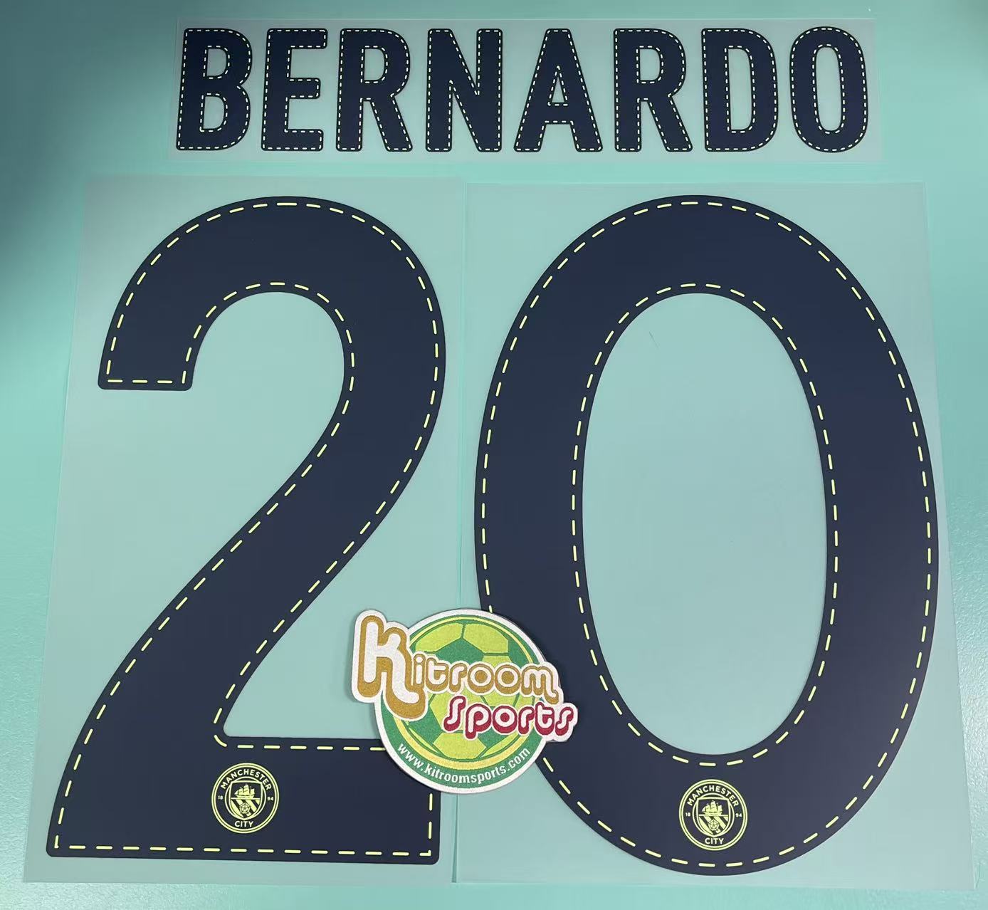 2022-23 Manchester City 3RD UCL Nameset #20 BERNARDO