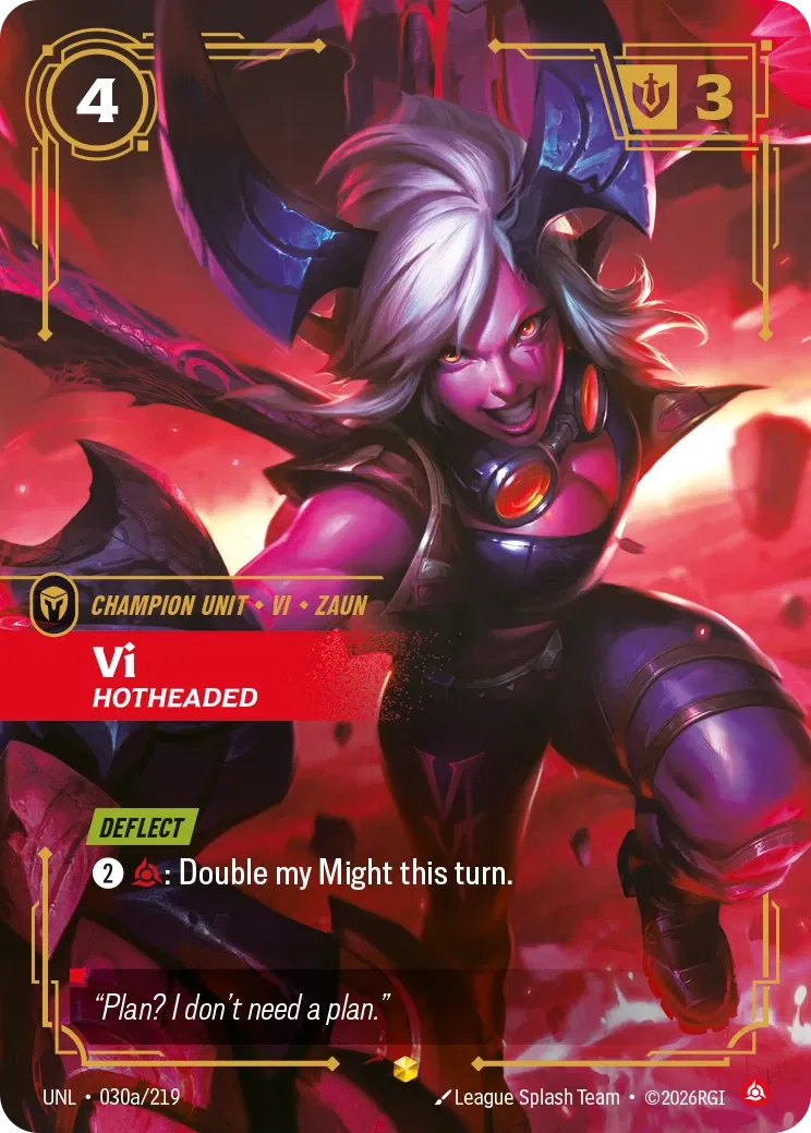 Unleashed - Showcase - Fury Rune (Set 3)