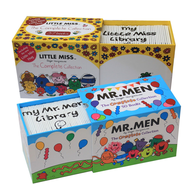 【套裝Set】Mr. Men Little Miss The Complete Collection 奇先生妙小姐｜full set 87 books｜點讀版