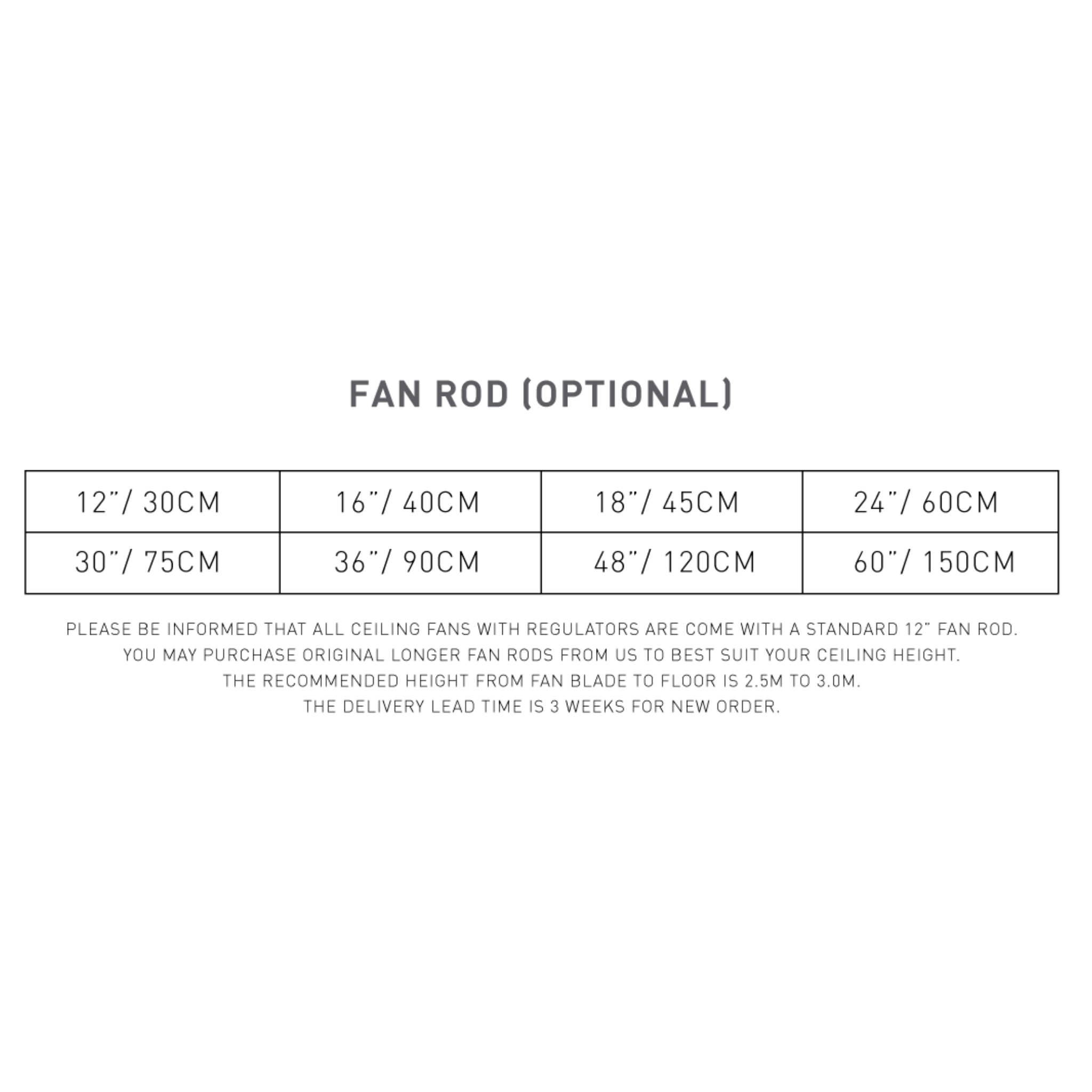 KDK 48" 3-Blade Regulator Ceiling Fan K12V0-PBR (Brown)