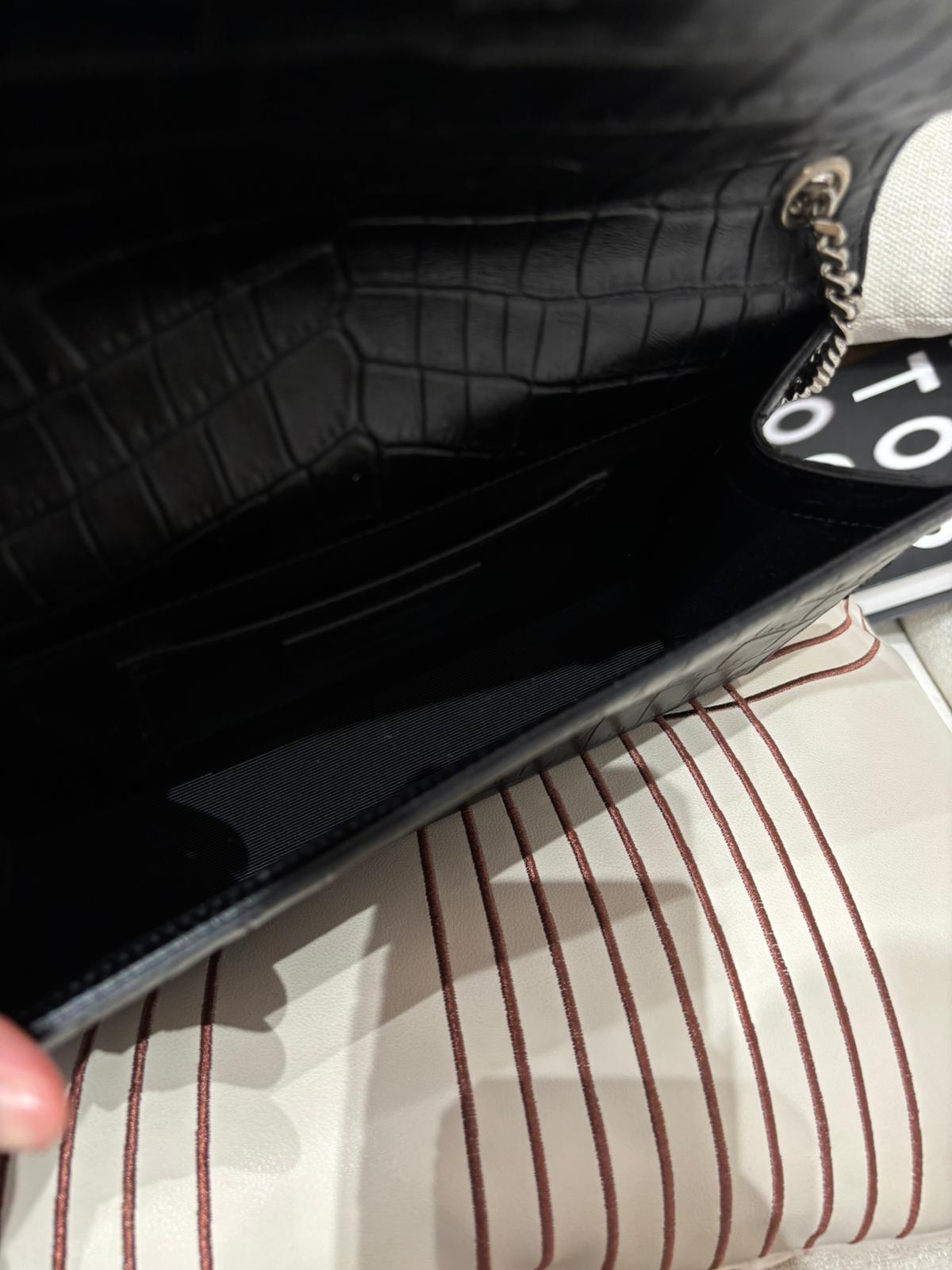 Ysl Kate medium chain bag size: W24.5*H14.5*D5.5cm 100%Authentic ,95%new ✅dust bag