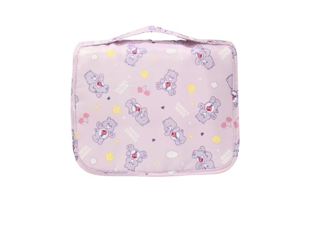 🌈Care Bears 摺疊旅行盥洗包🐻