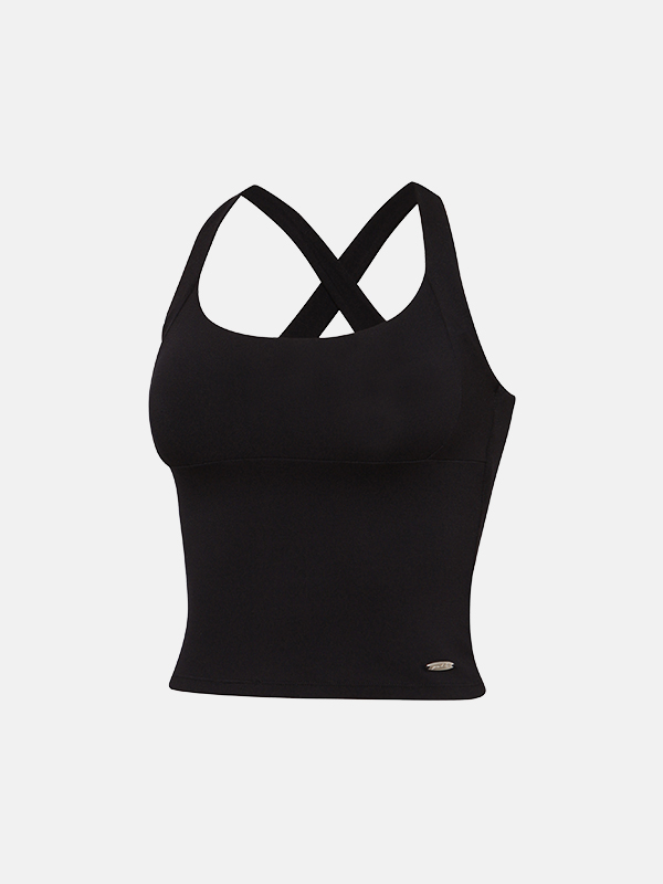 預購_Soft Curve Halter Top by Grandeline
