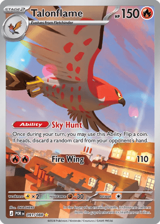 Pokemon TCG Perfect Order - Talonflame-091/088