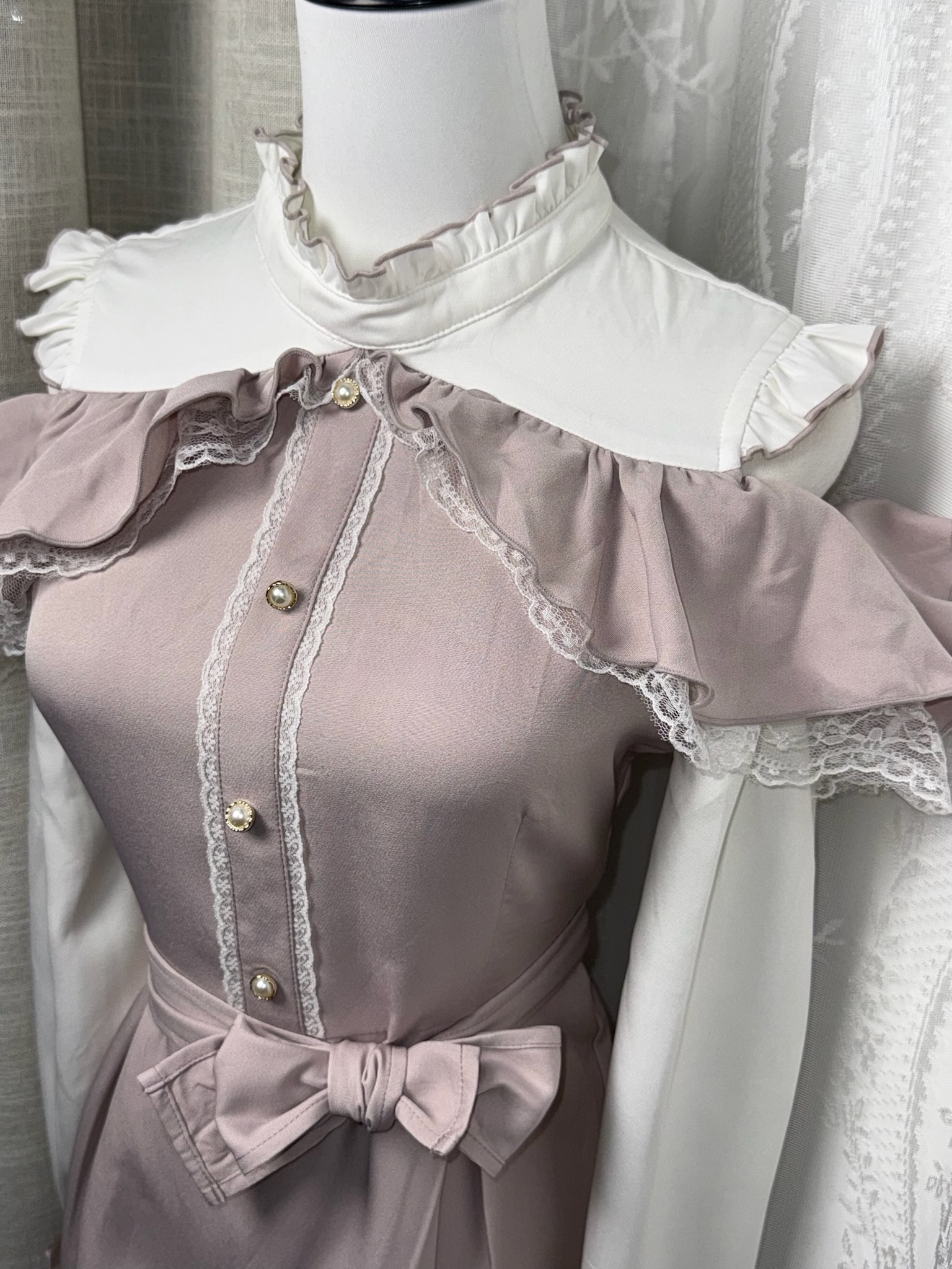 J-Fashion Ryousangata Pastel Coquette Aesthetic Doll Dress