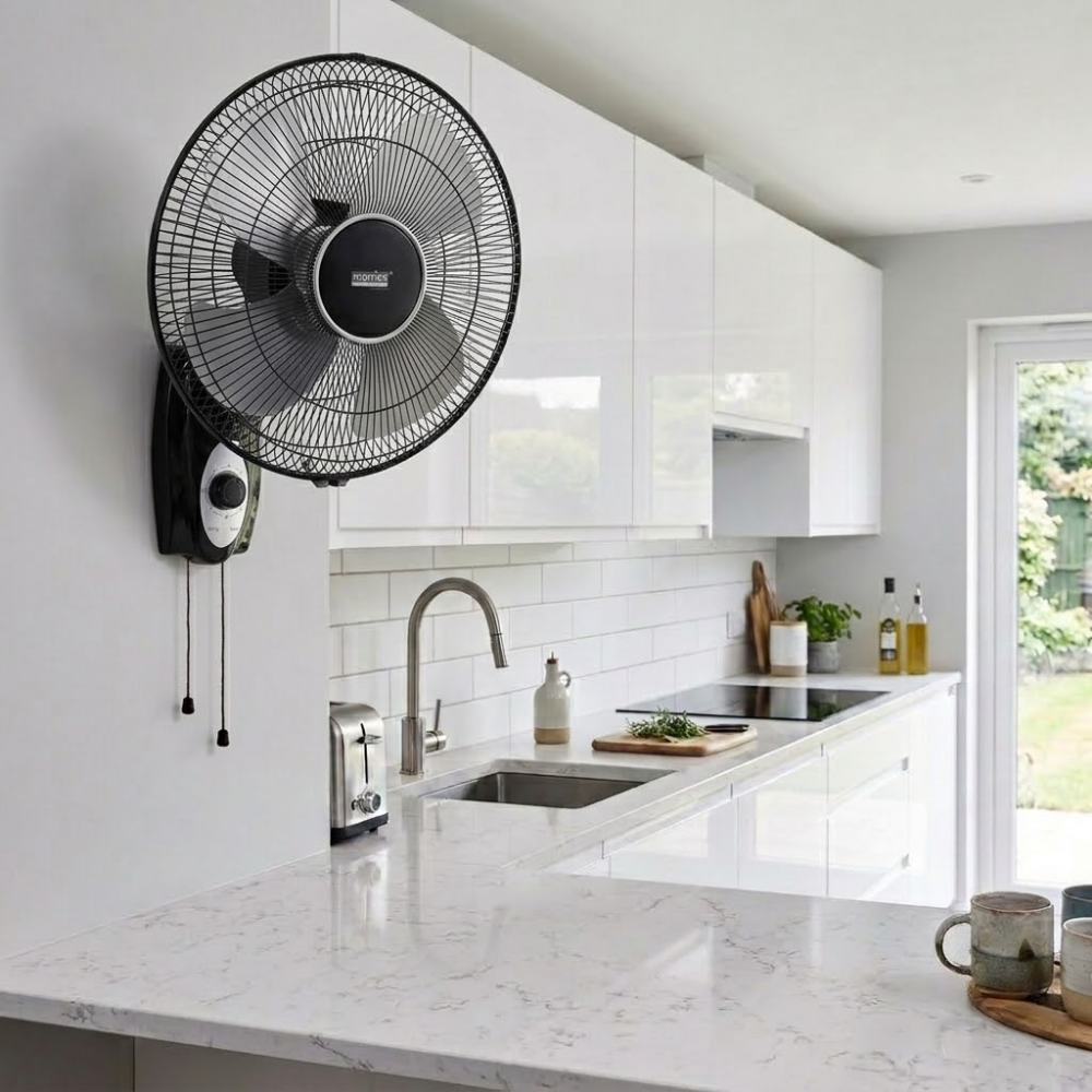 Morries 16" Metal Blades Wall Fan  MS-333WF II