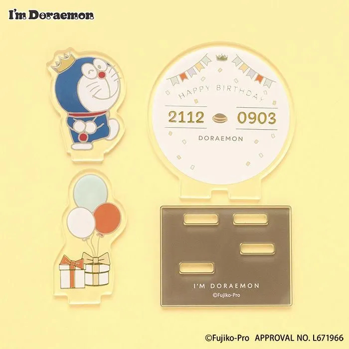 [限量版 訂購] 多啦A夢生日系列 2026 公仔攬枕 襟章Pin 立牌 貼紙 明信片 磁石貼｜Doraemon生日