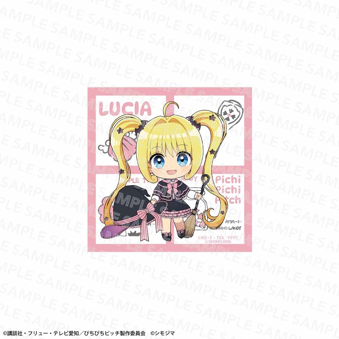 《Pre-Order》Sticker｜唱K小魚仙 Pichi Pichi Pitch Little Witch Collection (26PP21-P)