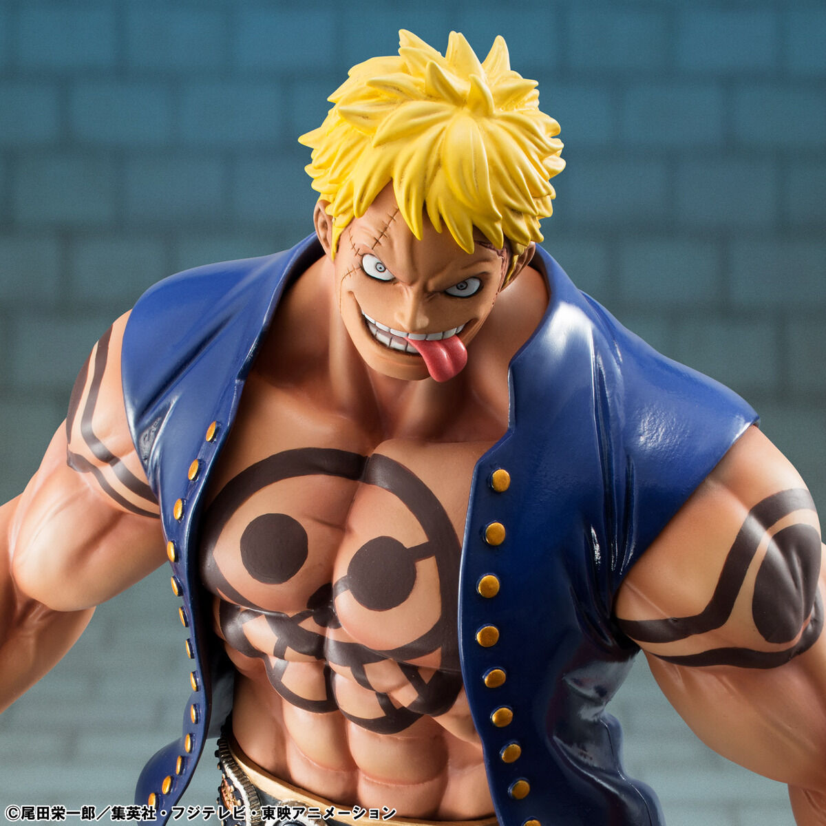 (預訂訂金 $400) (總價 $1058) (魂限) MegaHouse Portrait.Of.Pirates One Piece “Sailing Again” Bellamy the Hyena POP 海賊王 鬣狗貝拉密 (限定復刻版) (行版)