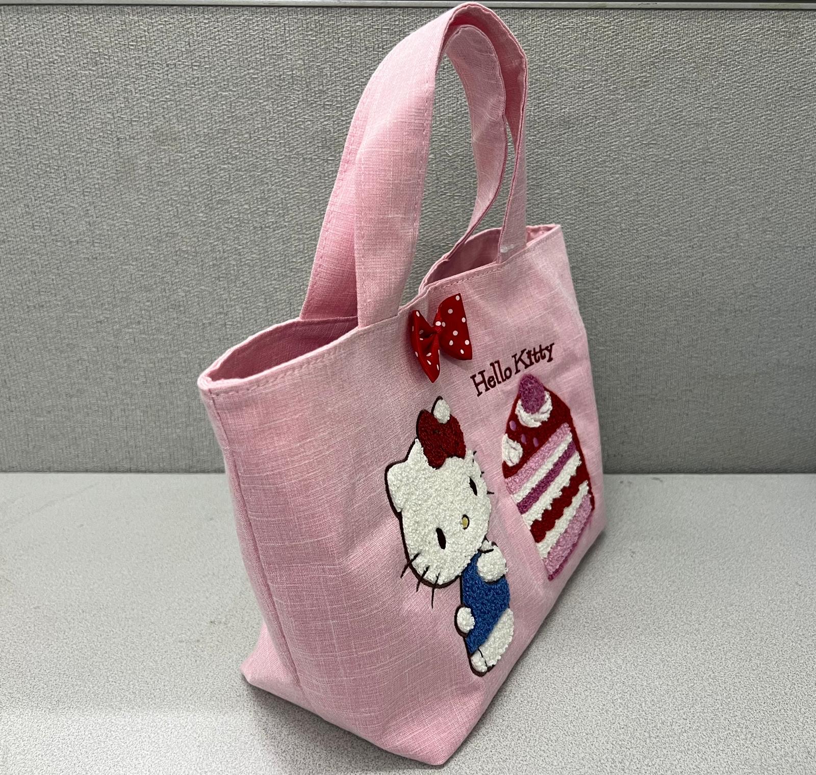 🎌日本直送🎌日本限定款式 刺繡圖案手挽袋