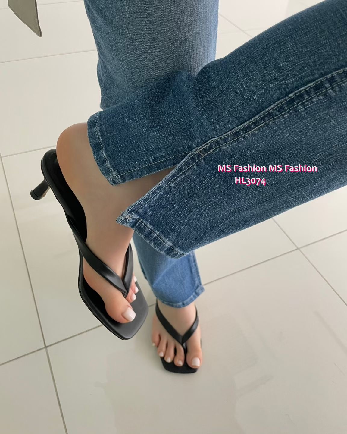 HL3074 韓國🌼Howluk靚洗水腳開叉直腳牛