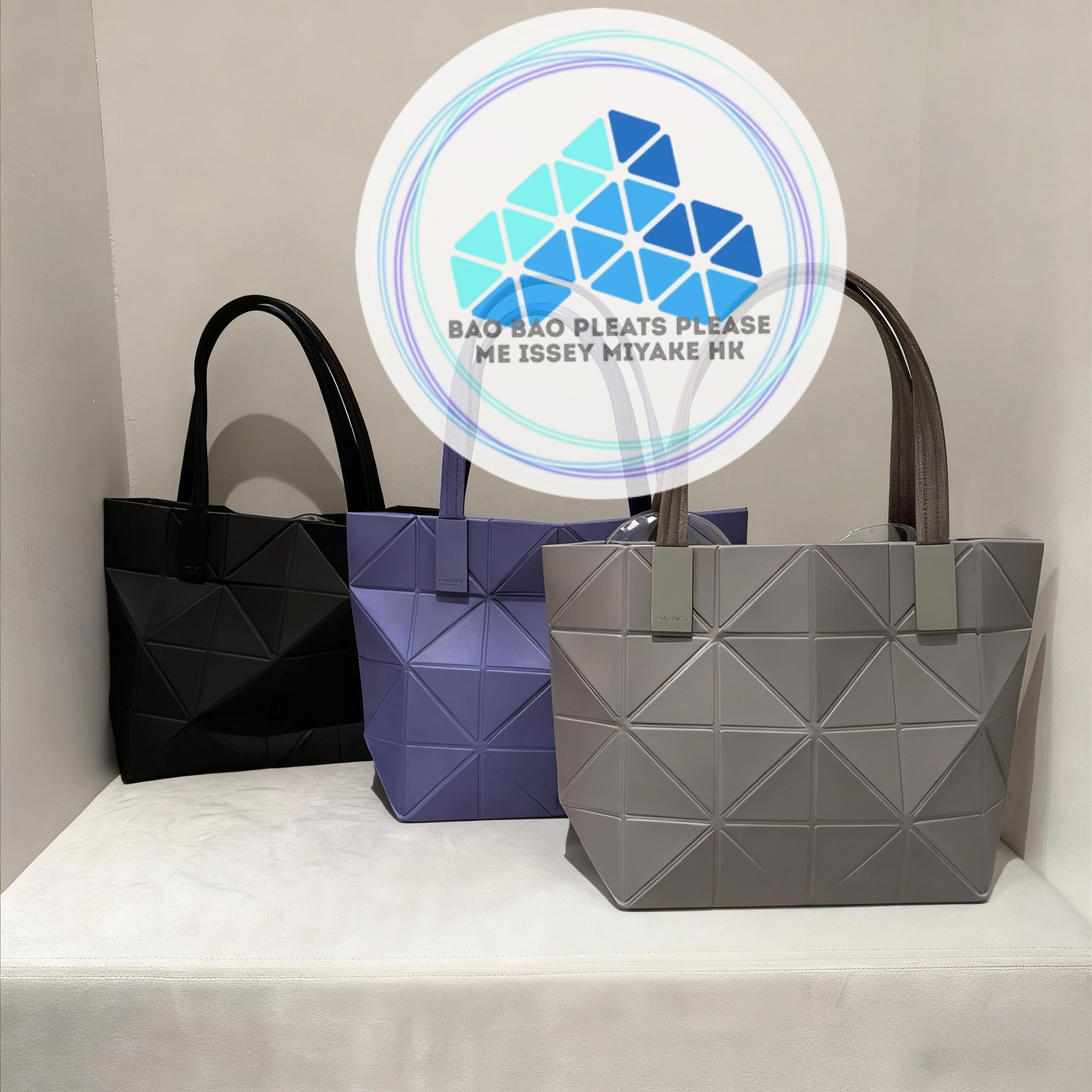  BAO BAO 啞面Track one-tone tote bag 有底手提袋