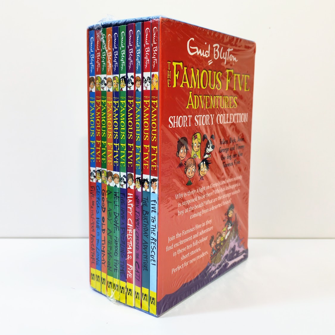 The Famous Five Adventures Collection Set (10 books Colour Short Stories)   by Enid Blyton | Enid Blyton Enid Blyton 五個小伙伴歷險記  | B407