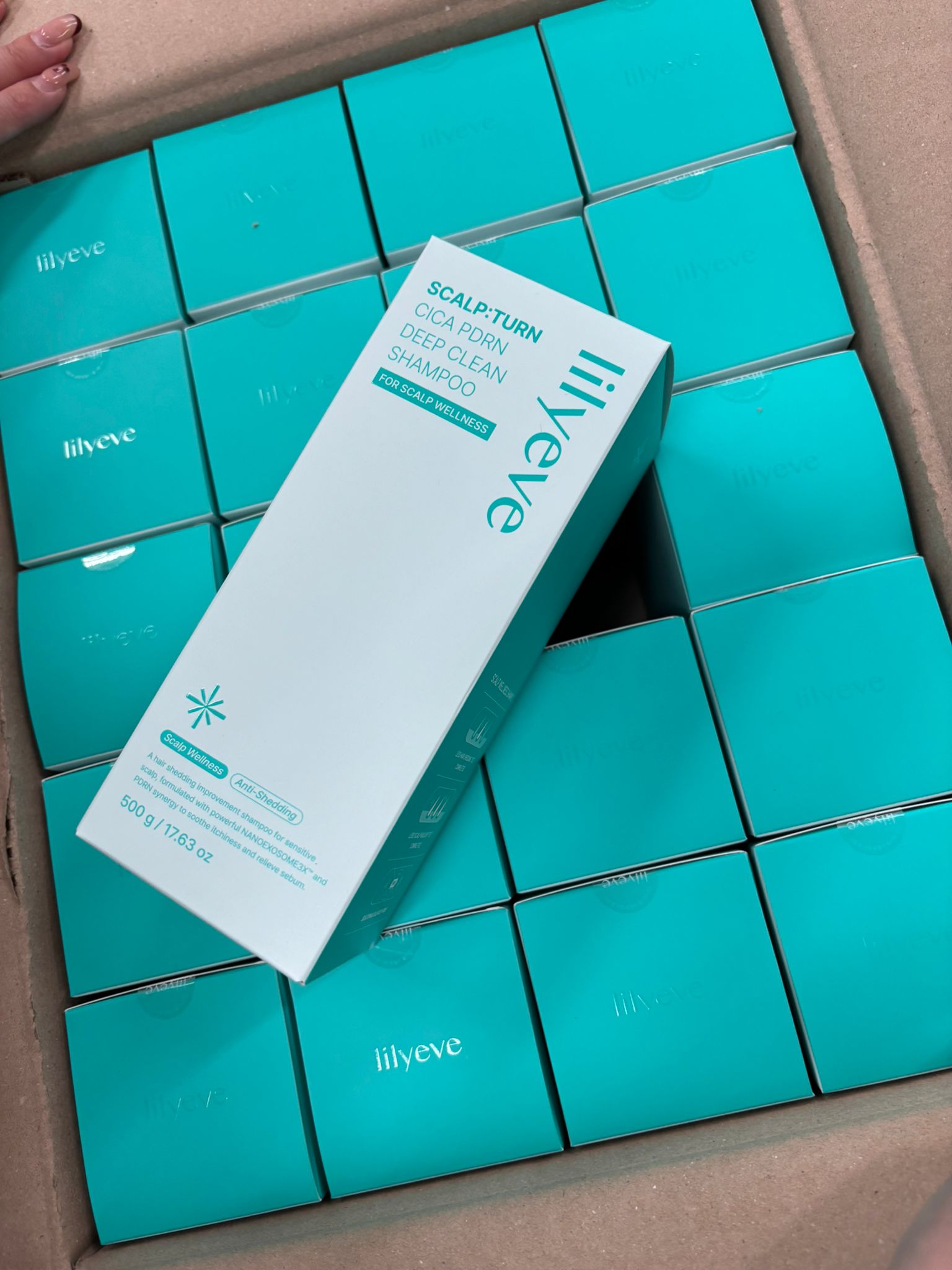 lilyeve Cica PDRN防脫舒緩洗髮露 500毫升