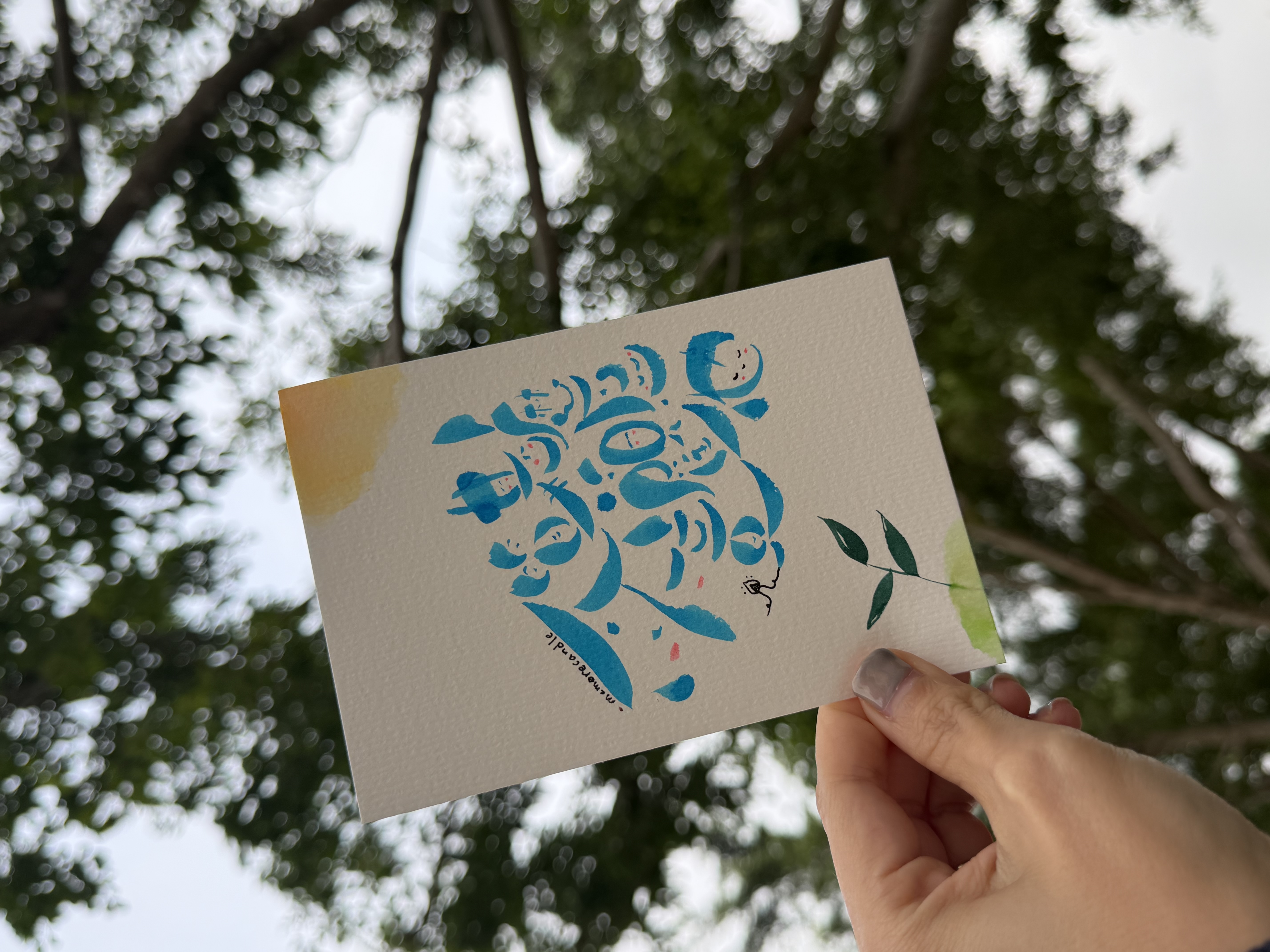 【 🌿 靜心｜祝福手繪體驗課 】