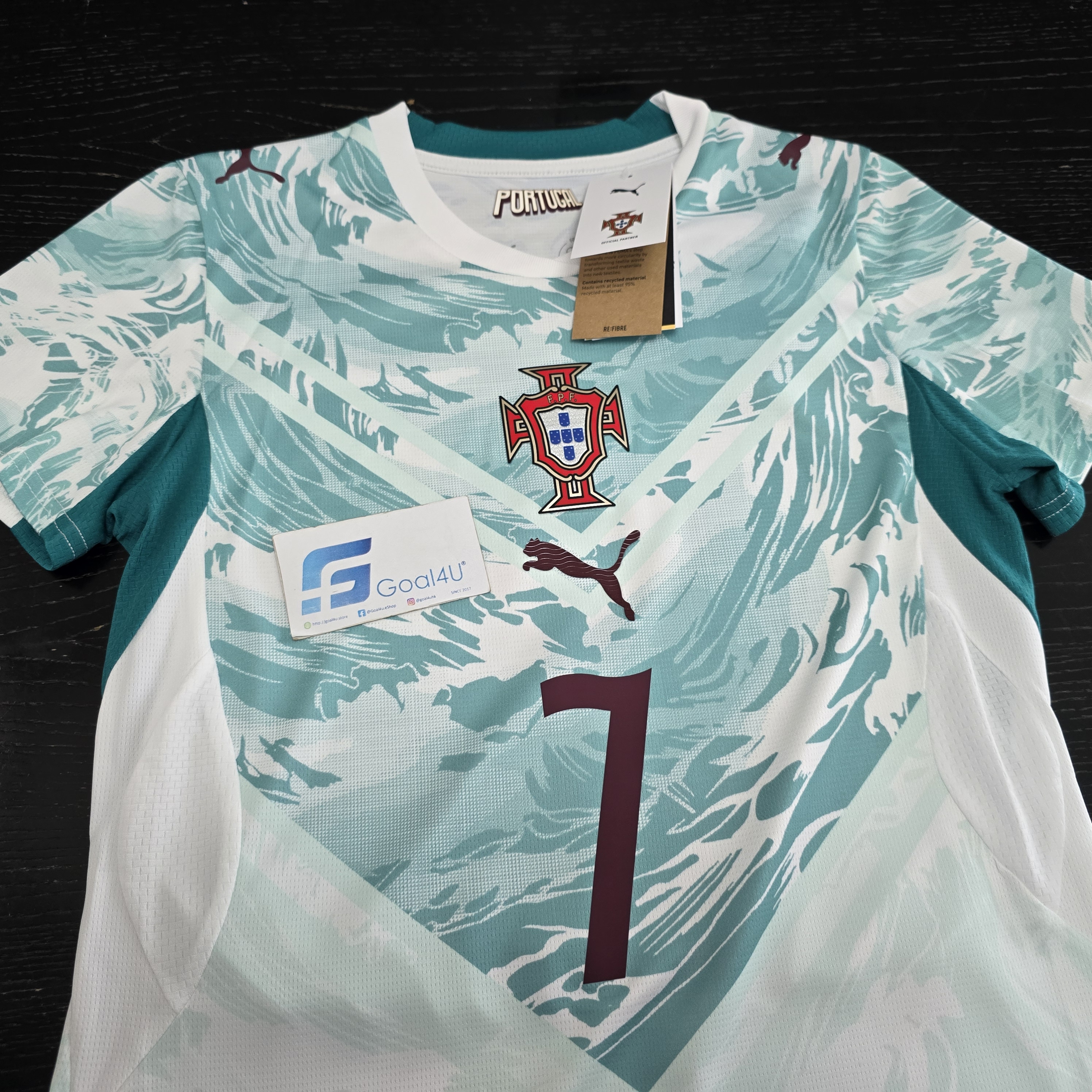 英雄的深海盔甲🌊 Puma Portugal 葡萄牙 2026-27 女裝作客球迷版球衣 (可加印字章) 783290