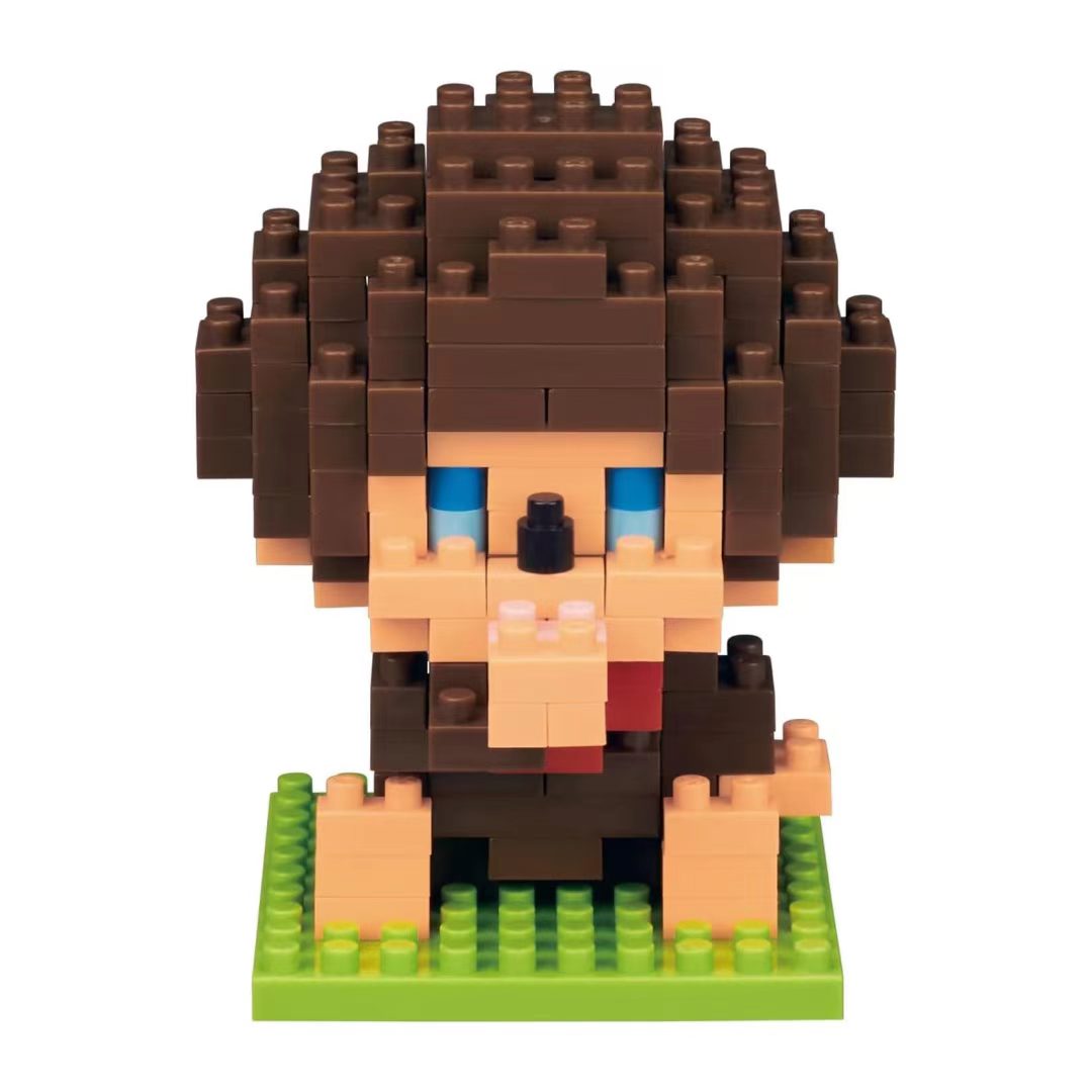 日本直送 Monchhichi 蒙奇奇 nanoblock 微型積木