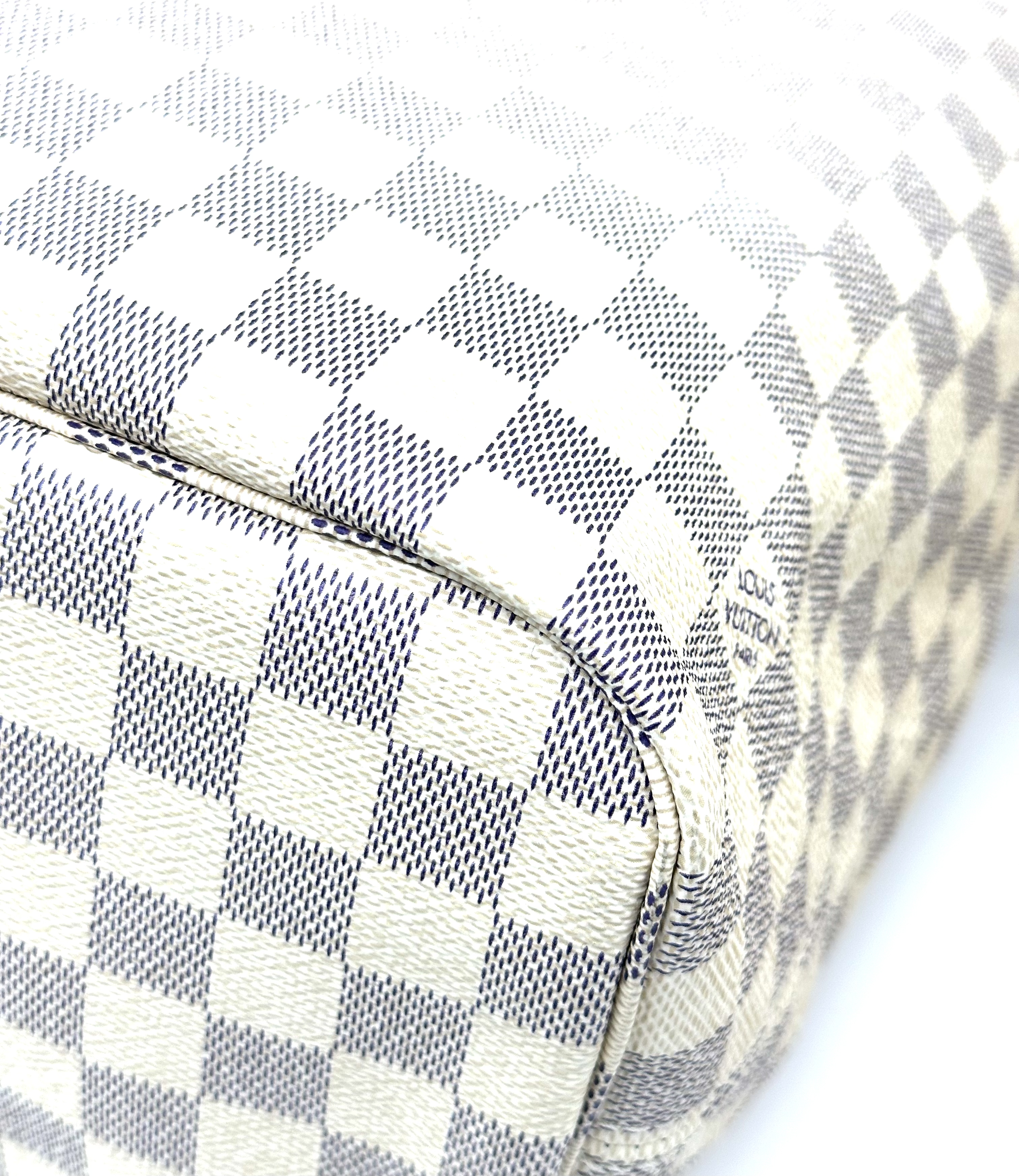 Pre-Owned Louis Vuitton Damier Azur Neverfull PM tote bag / Product Code: 26040901