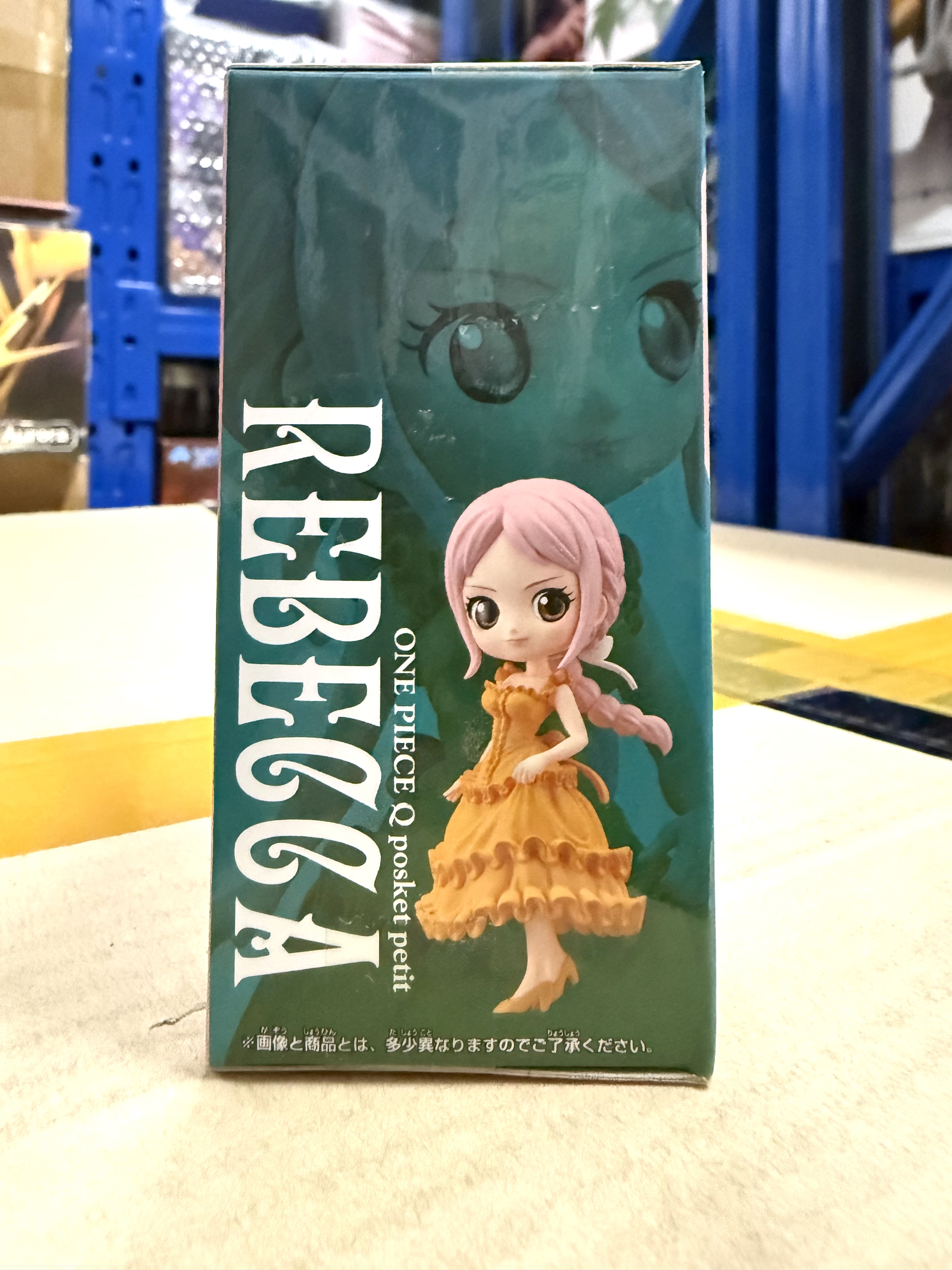 日版金證 Qposket petit vol.3 海賊王 蕾貝卡(Rebecca) figure