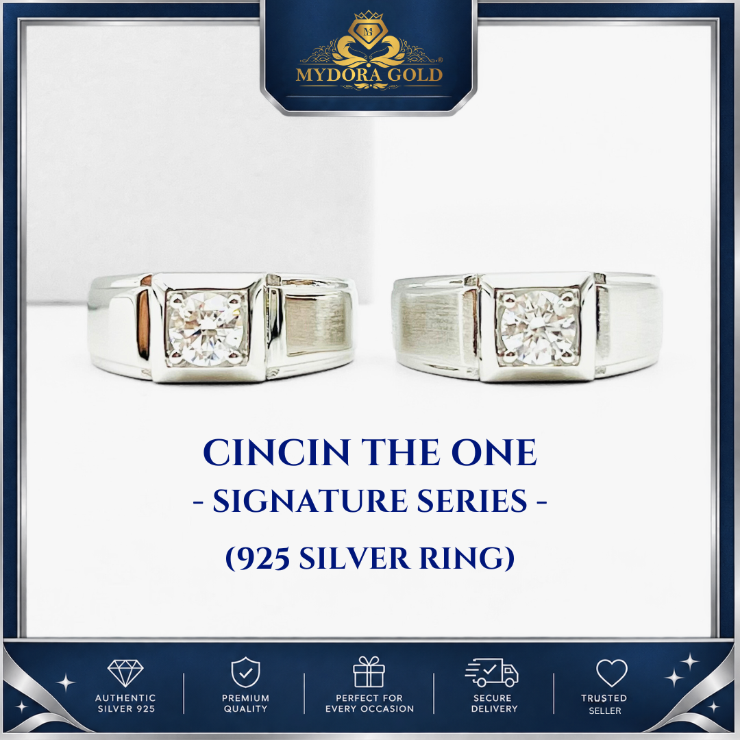 MYDORA 925 Silver Ring - Cincin THE ONE Collection