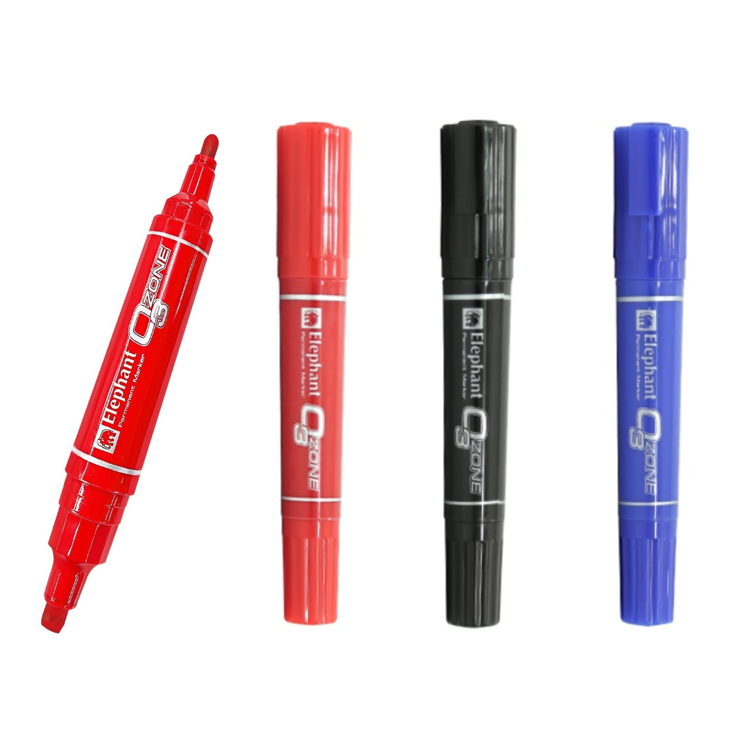 Elephant O3 Zone Permanent Marker TWIN-TIP