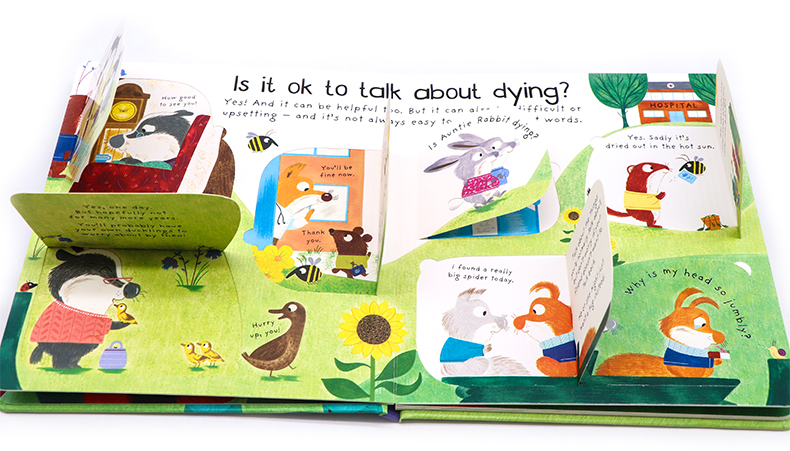 Usborne First Questions and Answers系列翻翻書Why Do Things Die 為什麼萬物會消亡