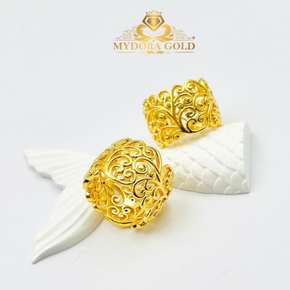 MYDORA Cincin Tiara Jawa Anggun (5G) l EMAS 916/22K