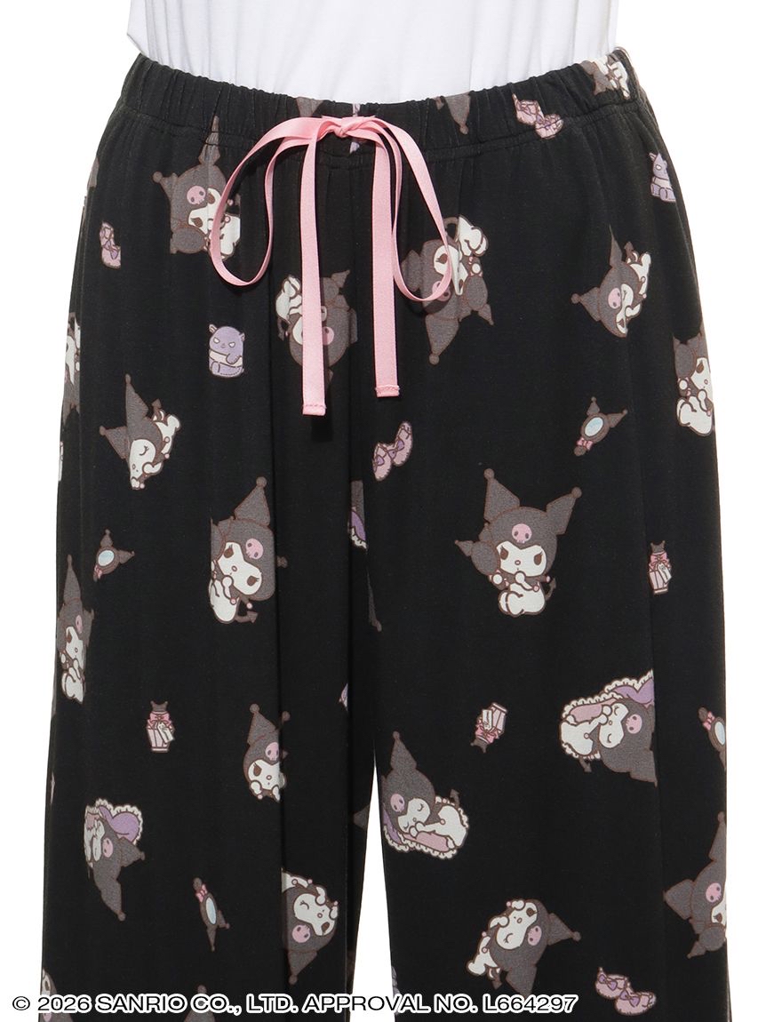 🎀【預訂】SNIDEL HOME x Kuromi 印花睡衣套裝 