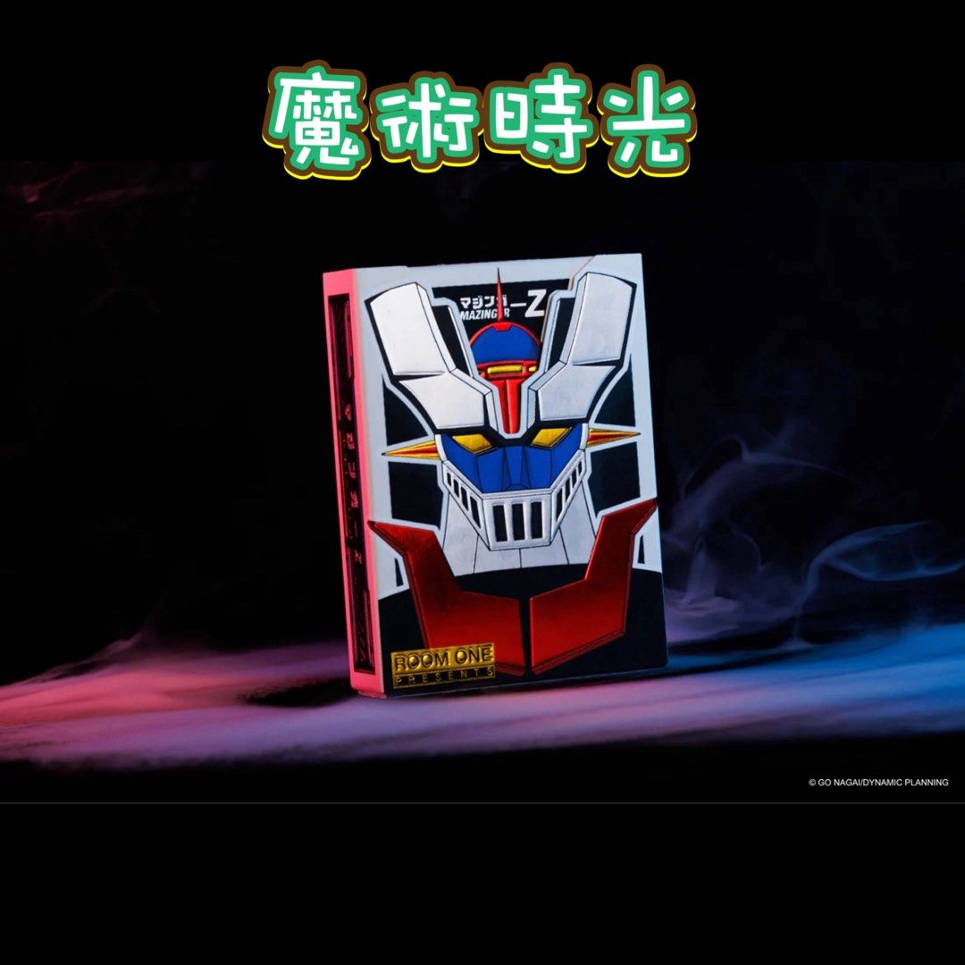 全新 限量 Mazinger Z Playing Cards - Special Edition 鐵甲萬能俠 撲克牌 ROOMONE 啤牌
