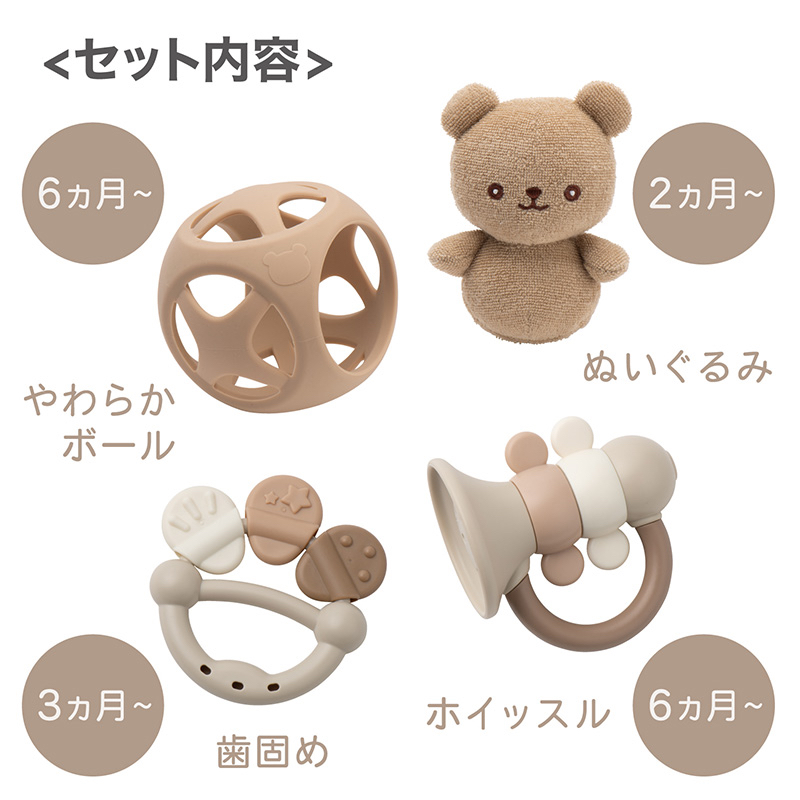 🇯🇵預訂 日本直送🇯🇵 嬰兒玩具禮盒套裝2m+