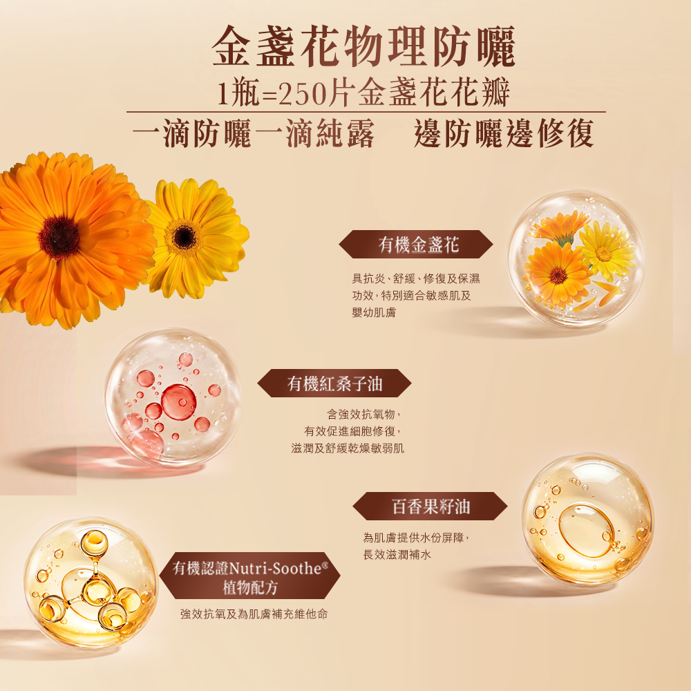 80780 Babo Botanicals 金盞花物理防曬面霜 SPF40 (無香料)