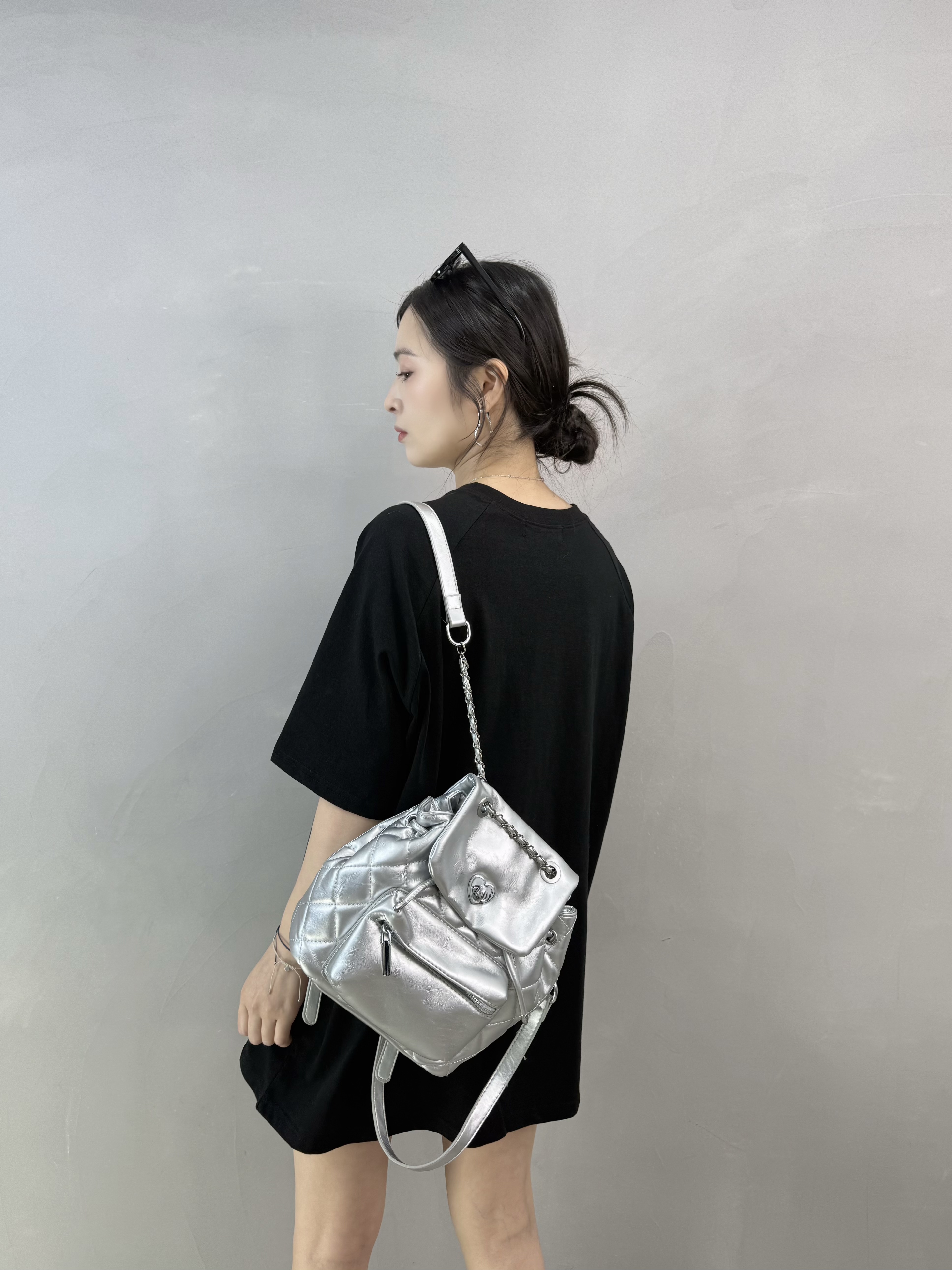 Y76 Lace 車厘子Tee