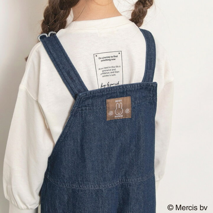 🇯🇵預訂 日本直送🇯🇵Branshes x Miffy系列人物刺繡貼花吊帶連身褲